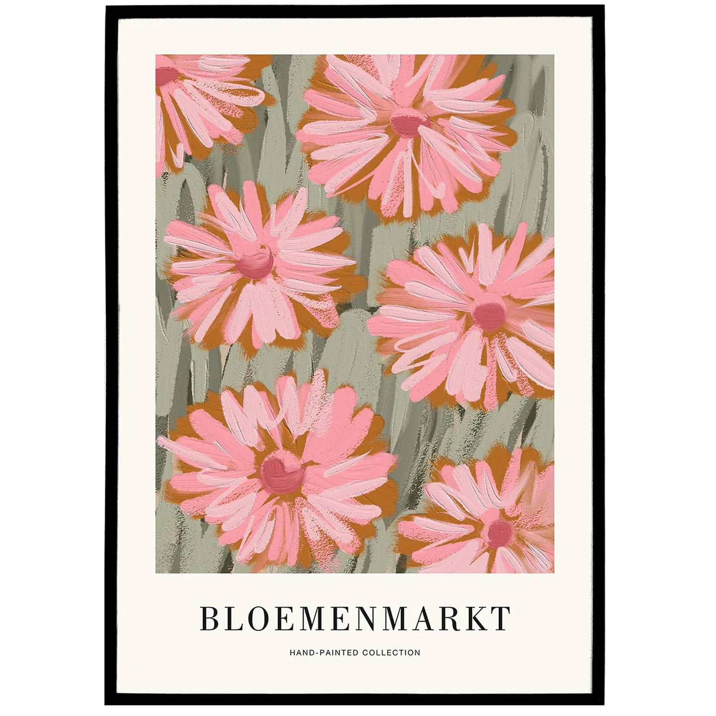 Flower Market - Bloemenmarkt Amsterdam Poster - HypeSheriff