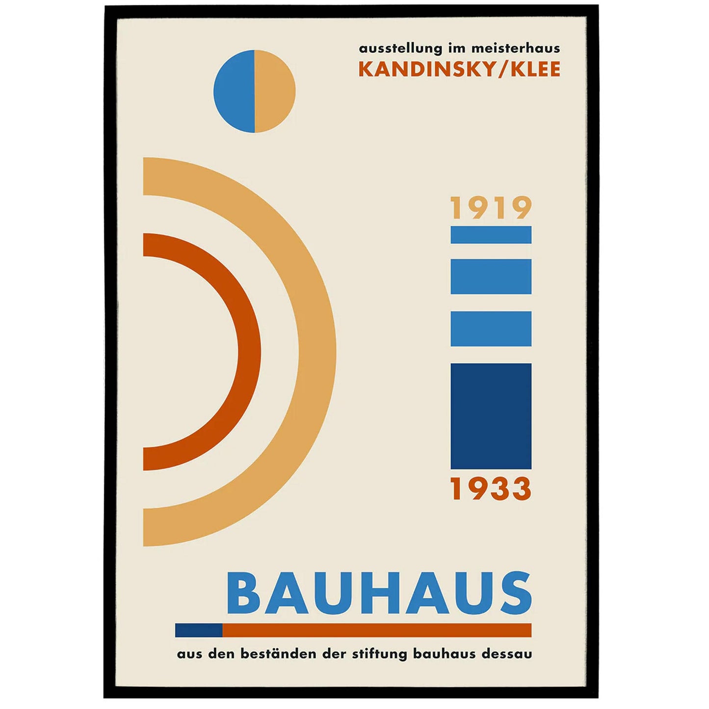 Bauhaus Kandinsky/Klee Print - HypeSheriff