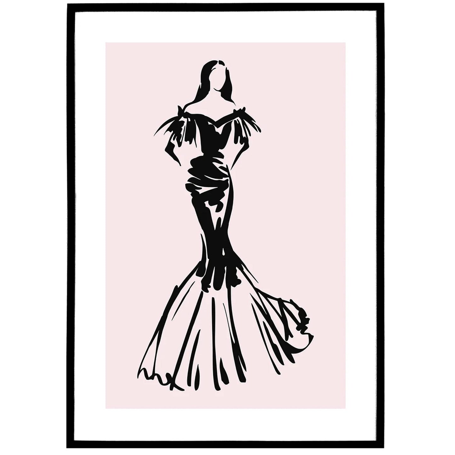 Fashion Sketch Poster - HypeSheriff