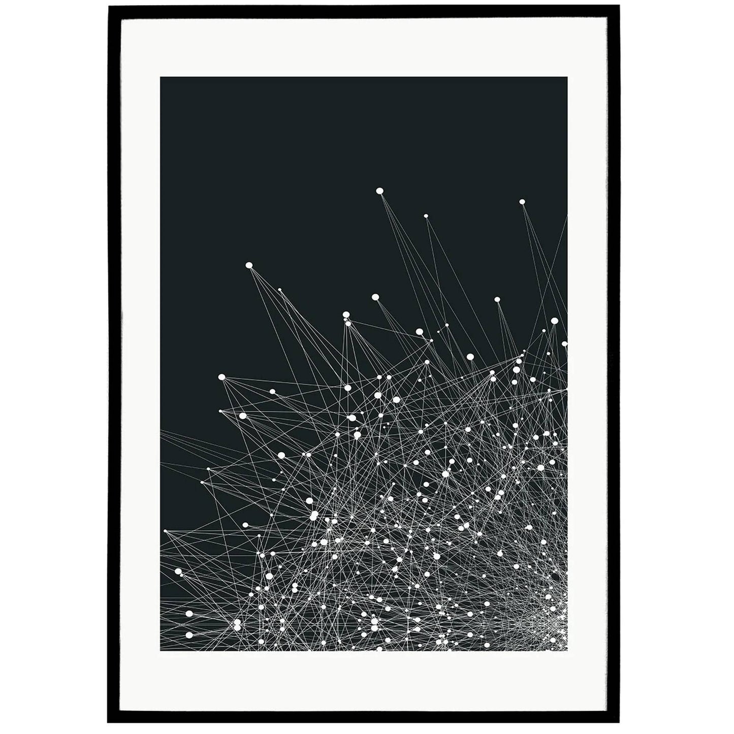 Black Modern No.2 Print - HypeSheriff