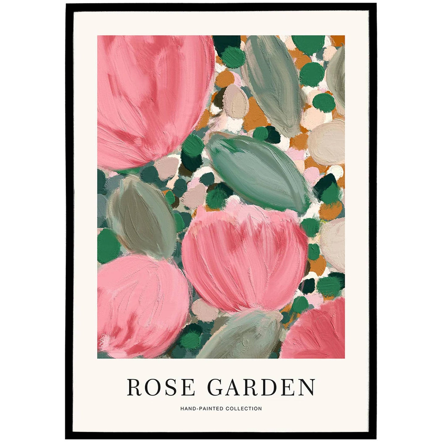 Rose Garden Unique Artistic Poster - HypeSheriff