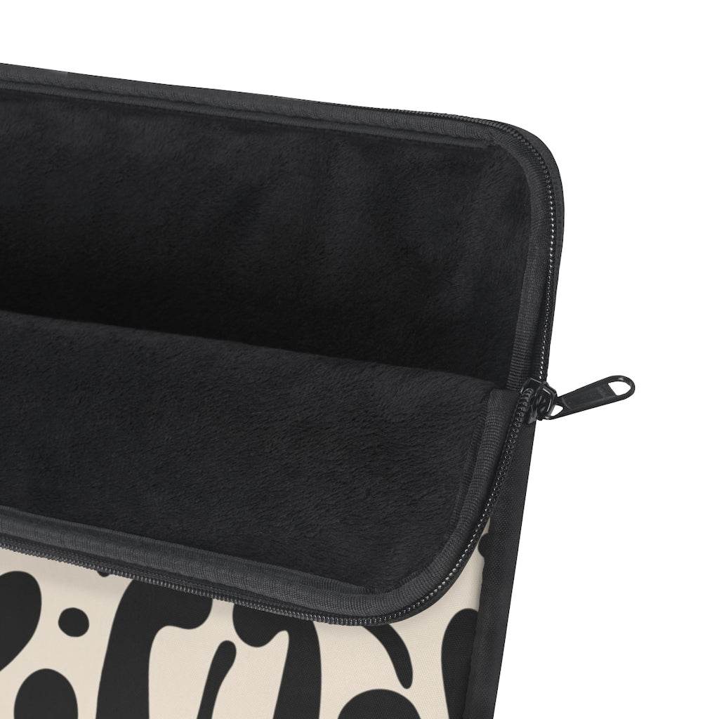 ABSTRACT FLORAL V6 LAPTOP SLEEVE - HypeSheriff