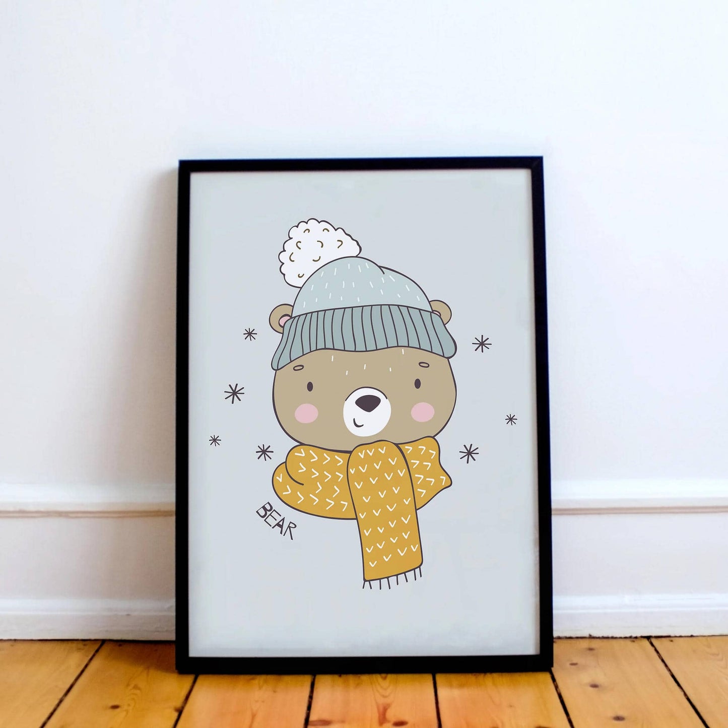 Winter Bear Poster - HypeSheriff