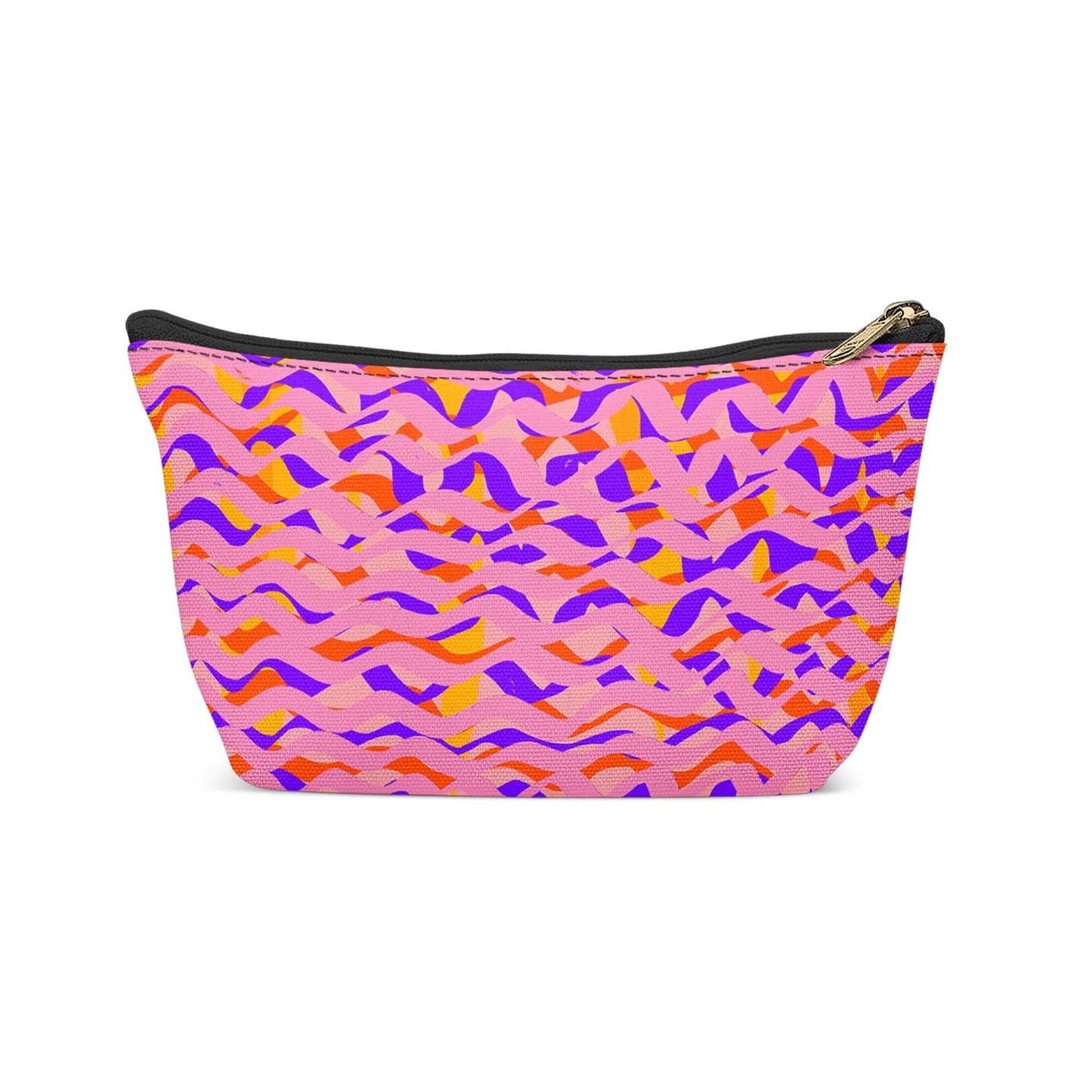 Abstract Colorful Pattern Make-up Bag - HypeSheriff