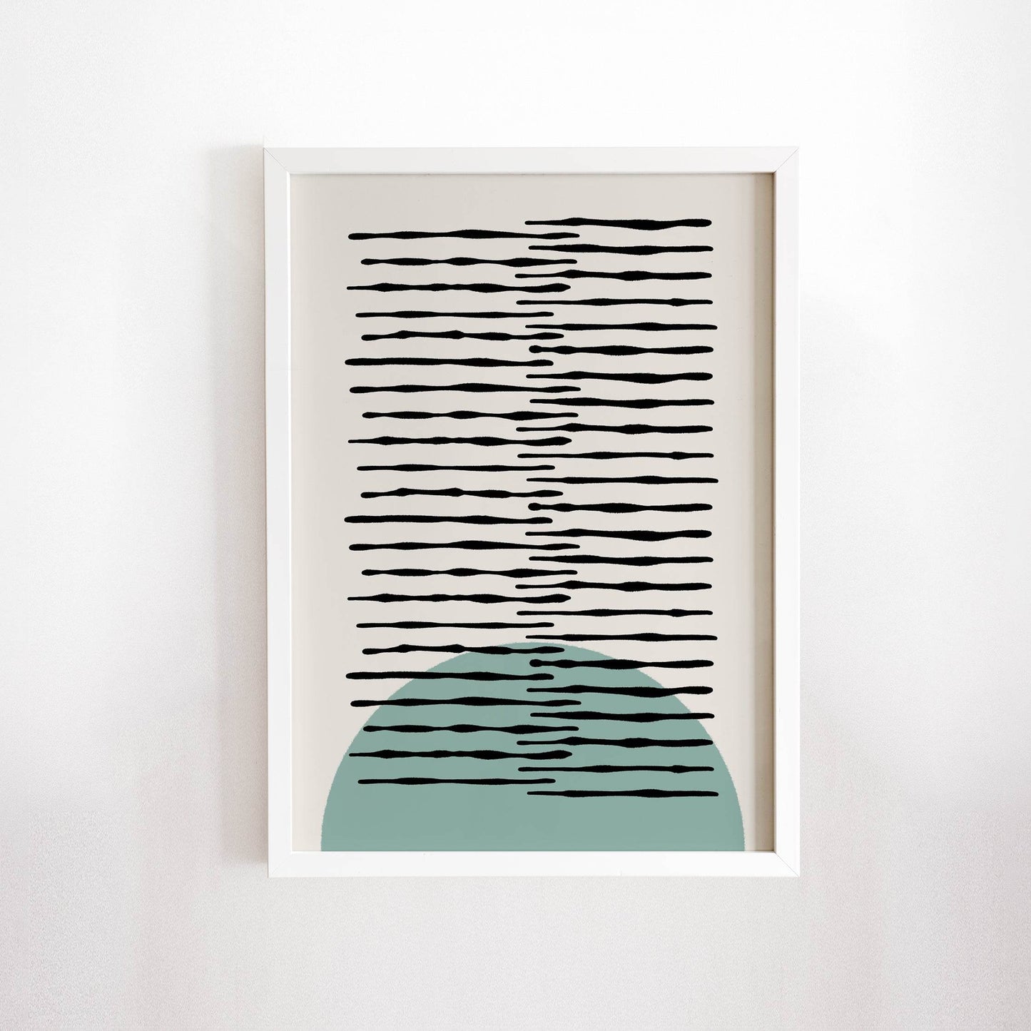 Abstract Composition Art Print - HypeSheriff