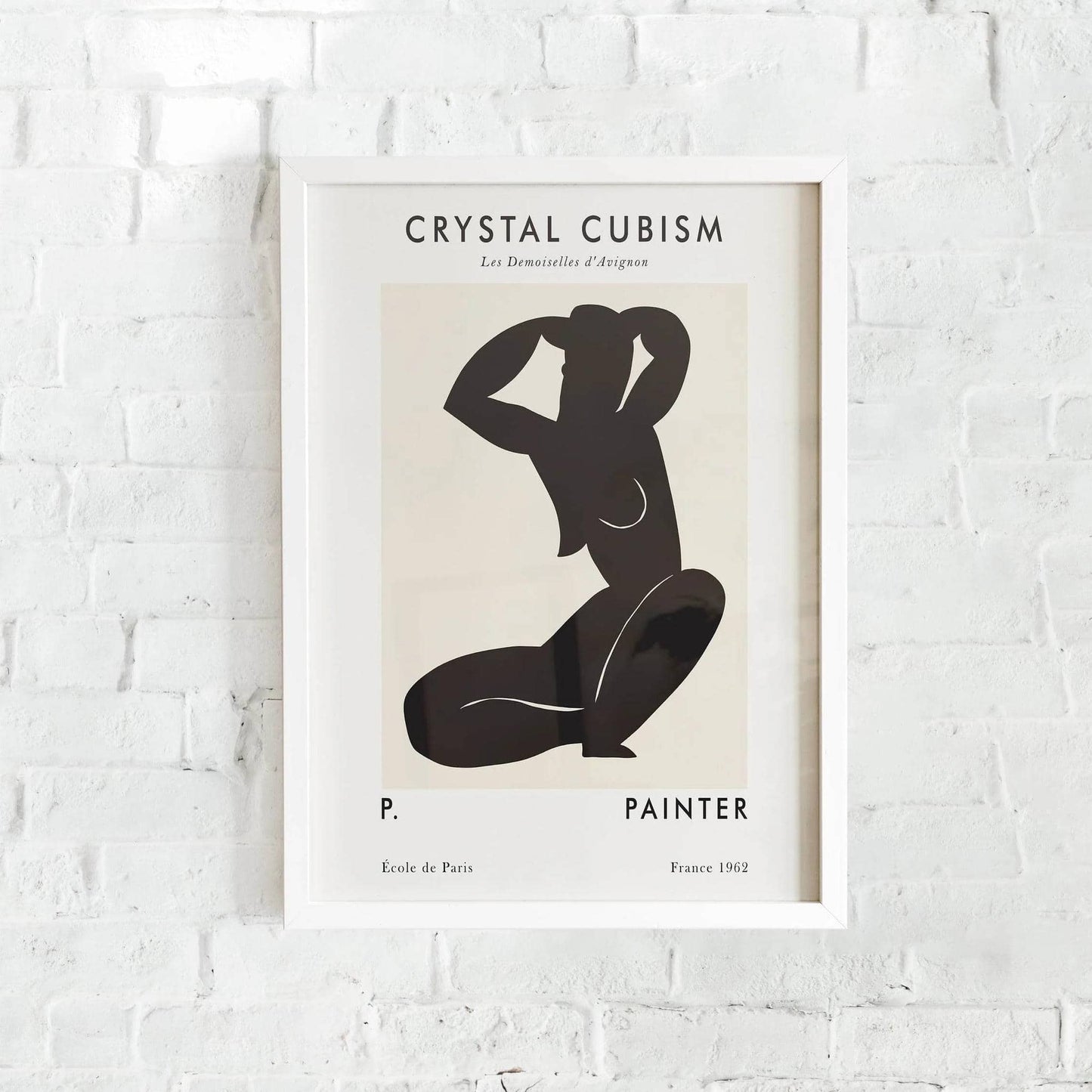 Cubism Woman Print - HypeSheriff