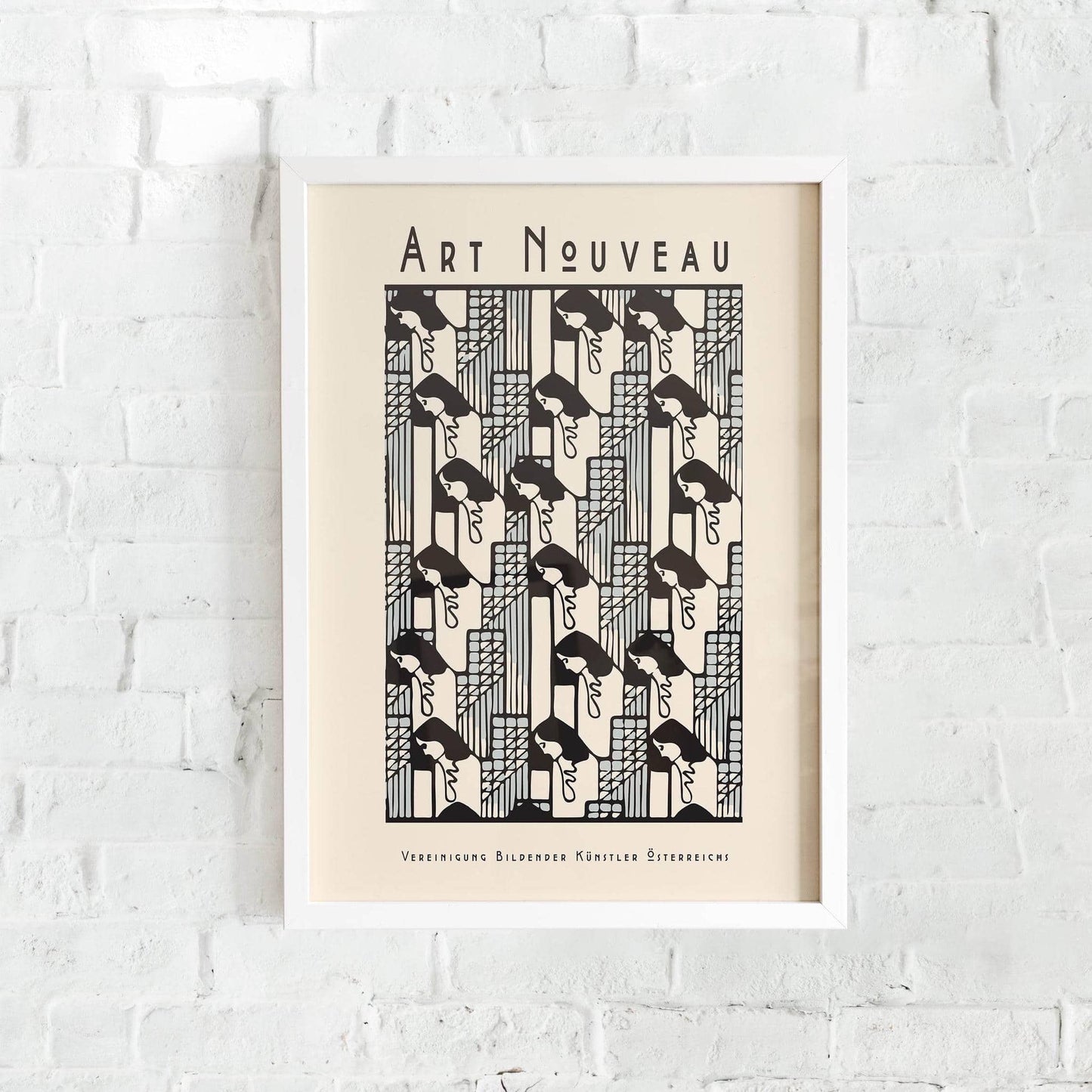 Art Nouveau Girls Print - HypeSheriff