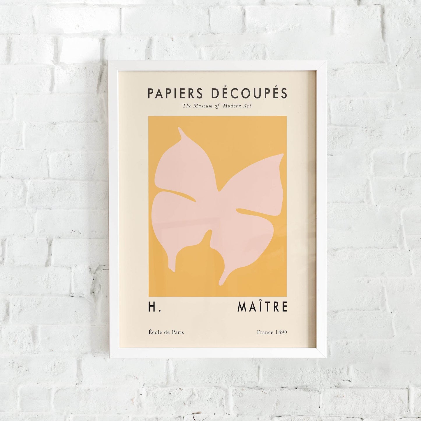 Pink Butterfly Poster - HypeSheriff