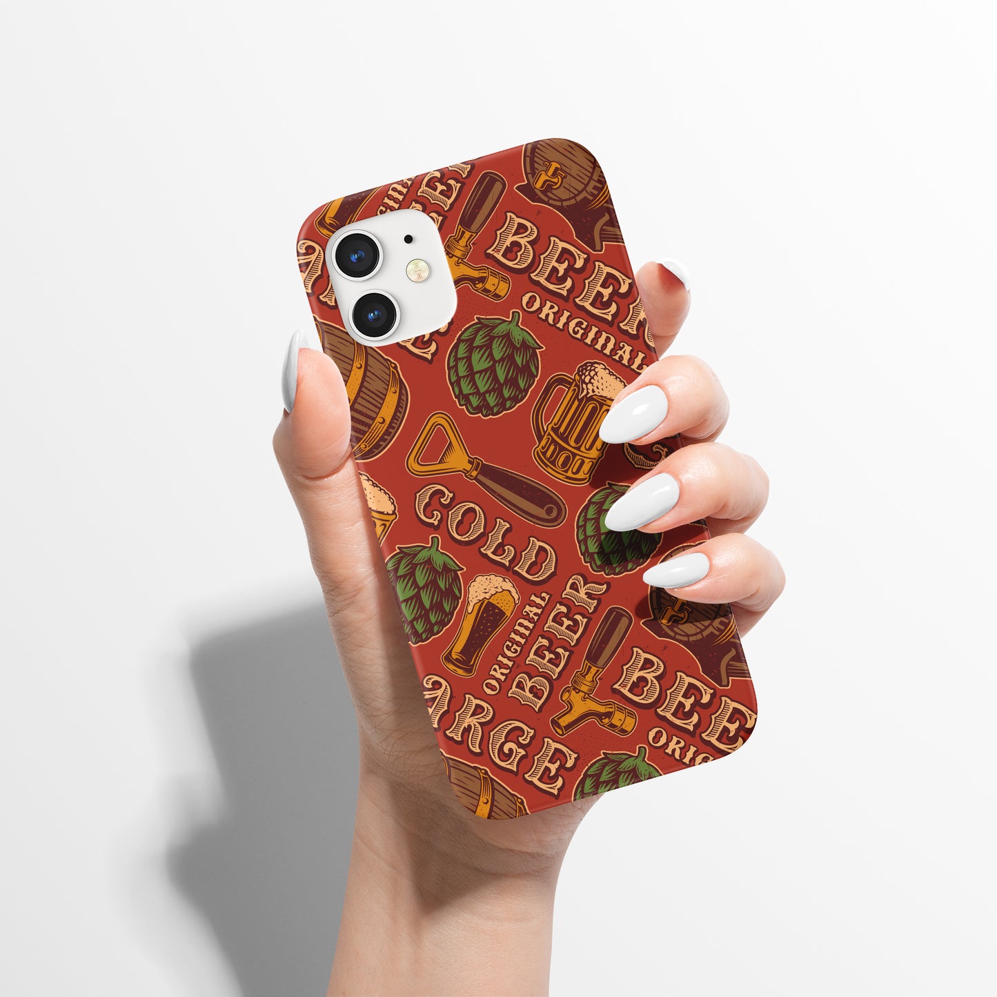 Old Original Beer Vintage iPhone Case - HypeSheriff