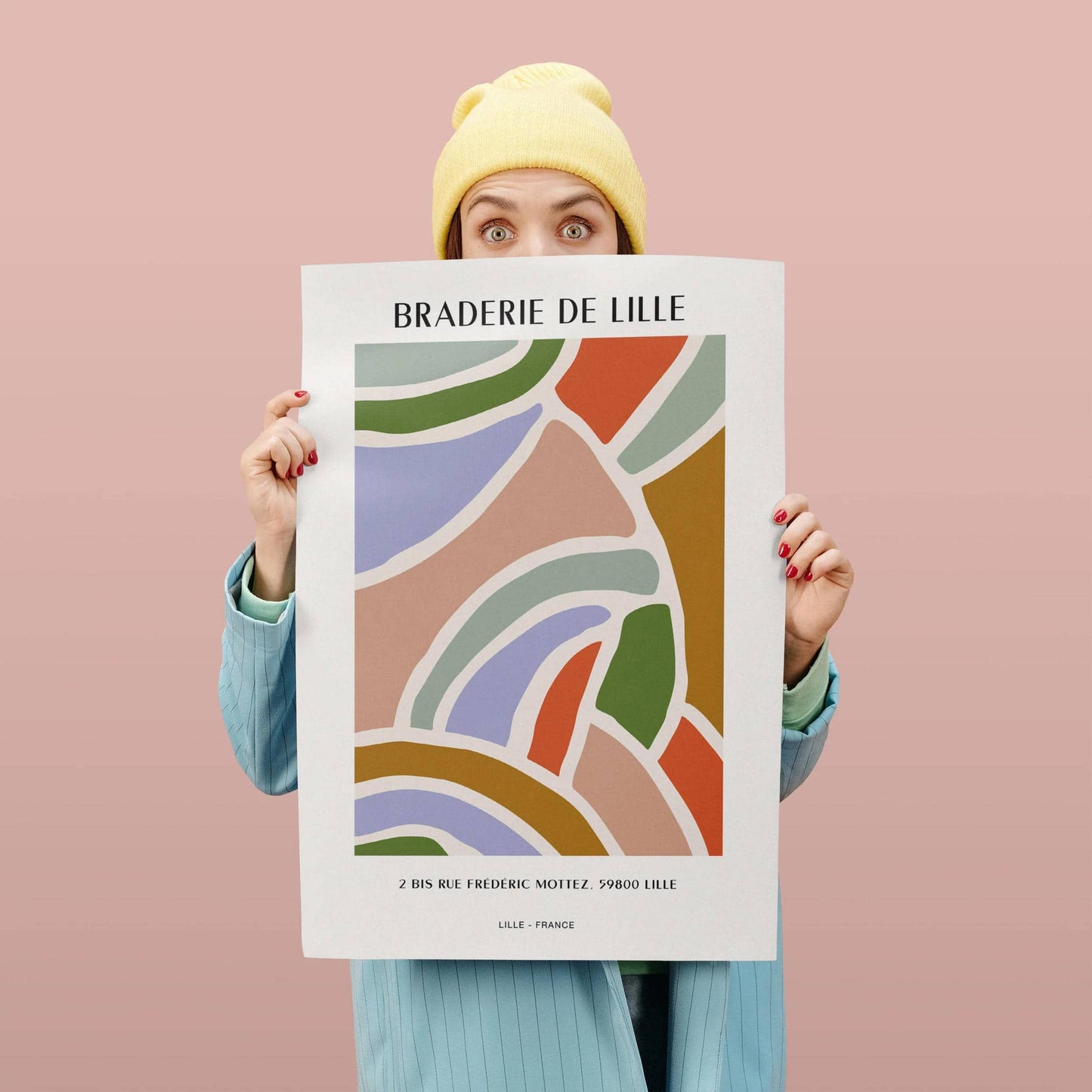 Lille Flea Market France Poster - HypeSheriff