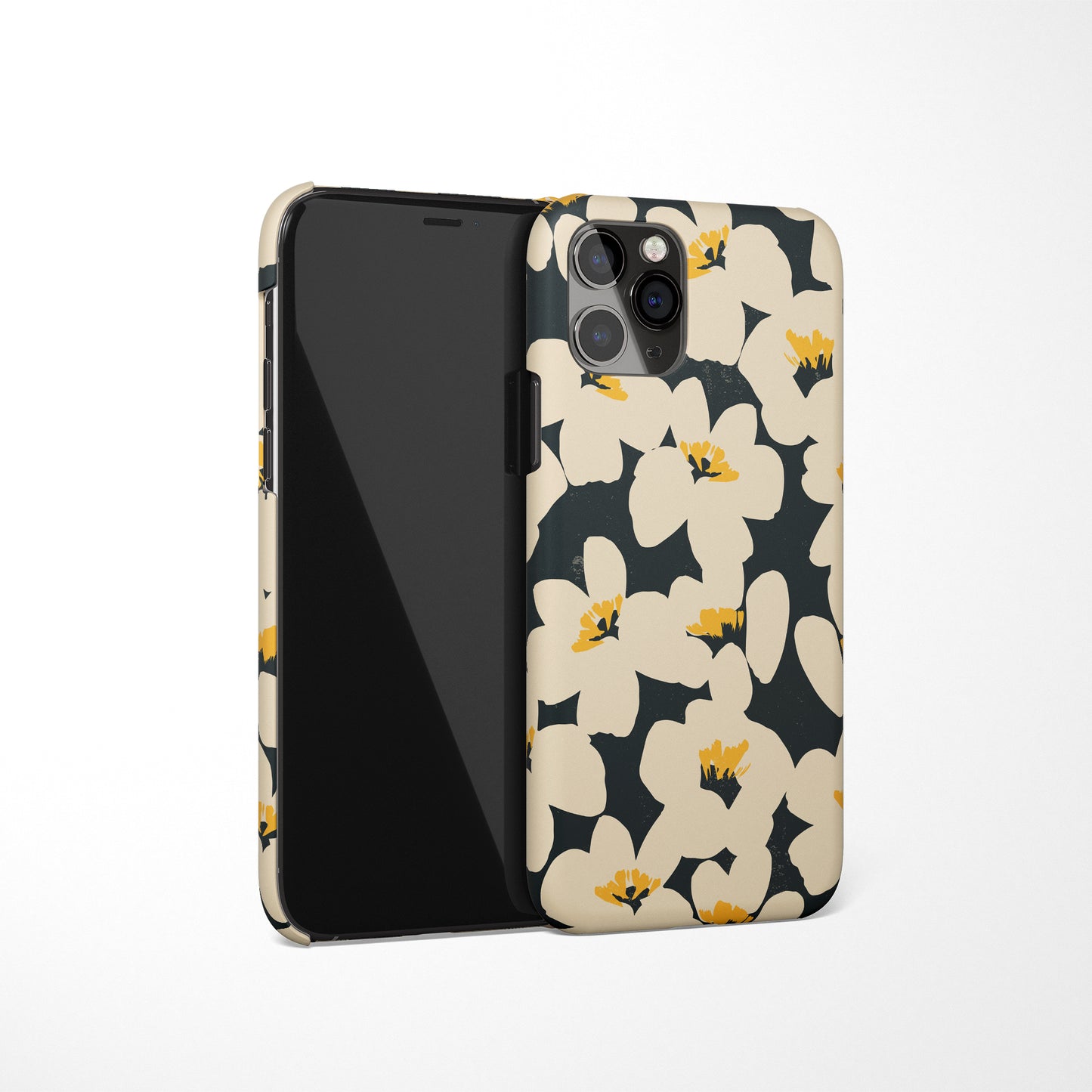 iPhone Case with Vintage Flowers Print - HypeSheriff