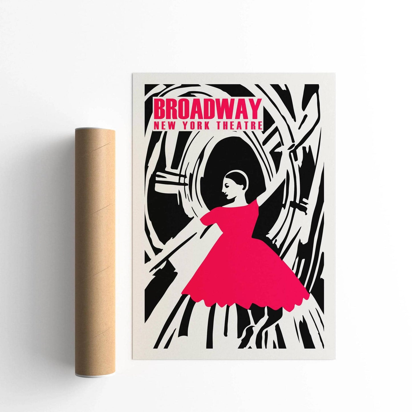 Broadway New York Theatre Poster - HypeSheriff