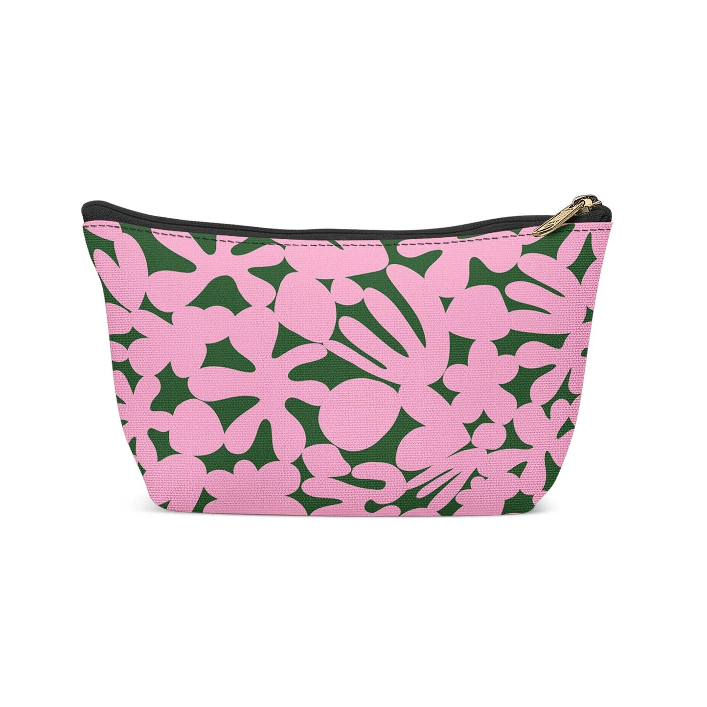 Pink Cutouts Pattern Make-up Bag - HypeSheriff