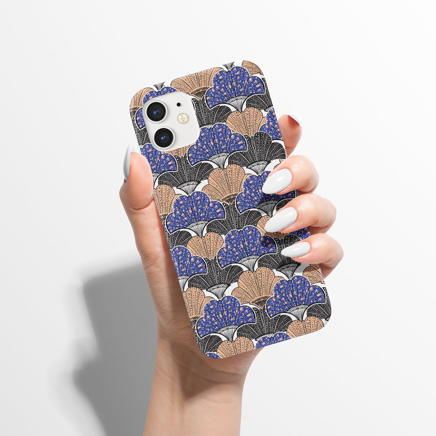 Art Deco Botanical Pattern iPhone Case - HypeSheriff