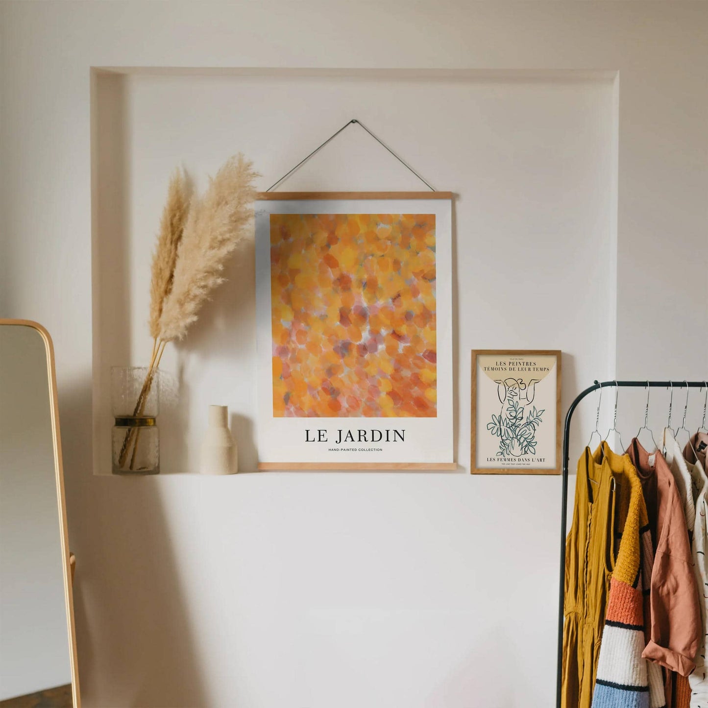 Le Jardin No2 Hand Painted Collection Poster - HypeSheriff