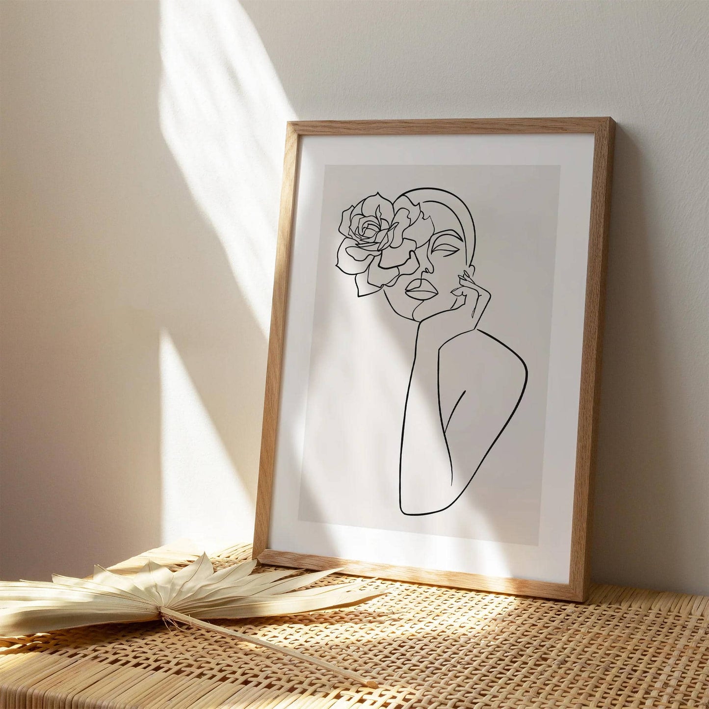 Flower Girl Lines No1 Poster - HypeSheriff