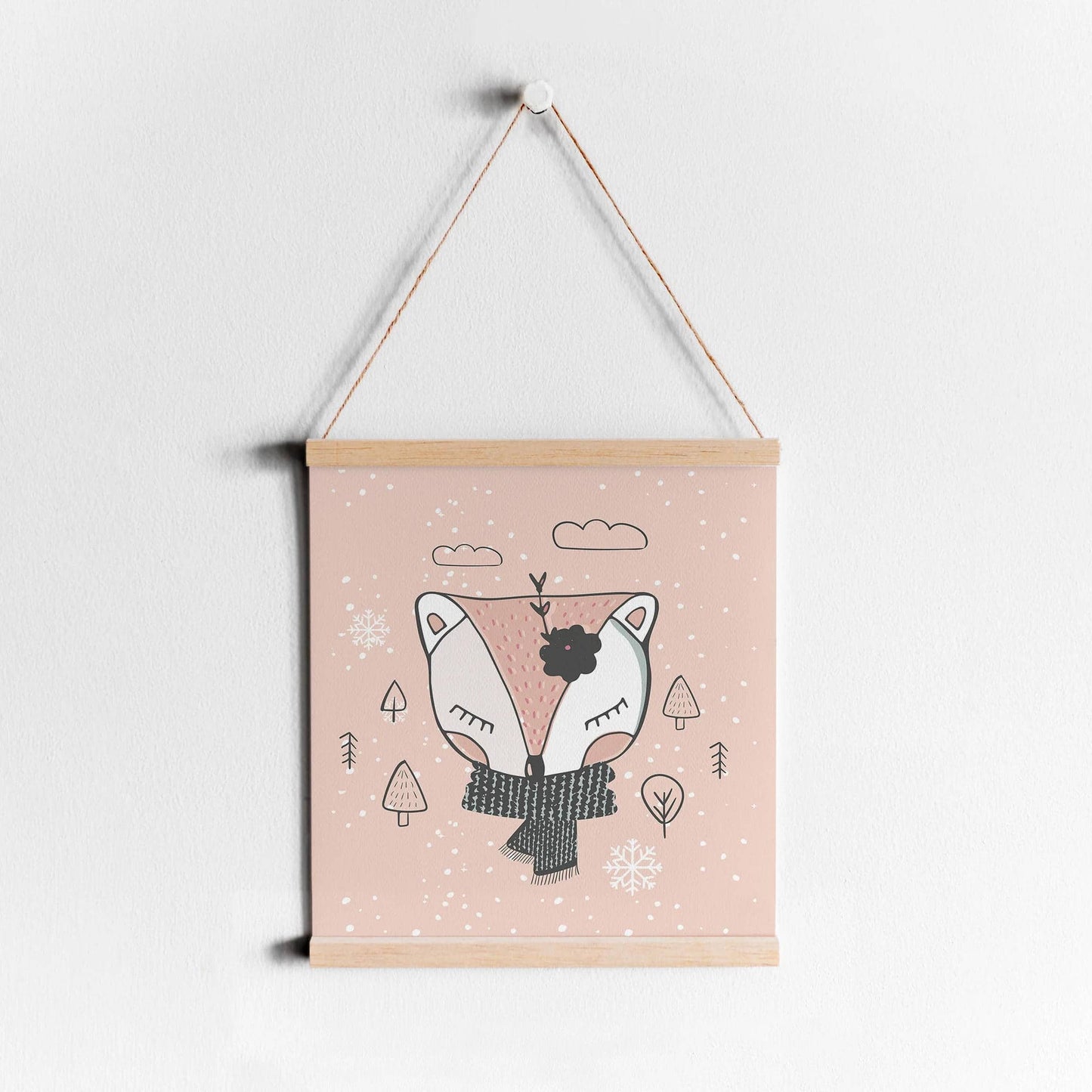 Winter Foxy Print - HypeSheriff
