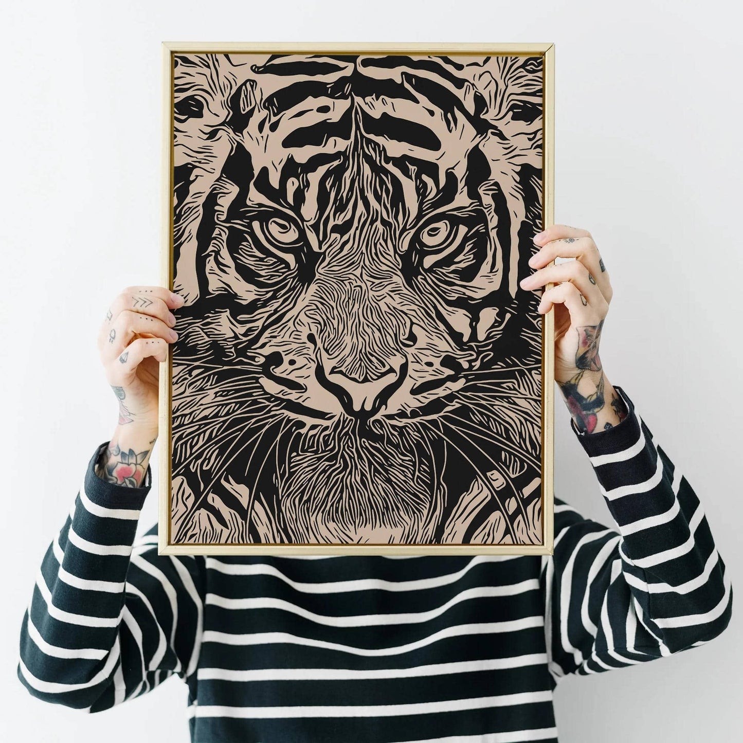 Bengal Tiger Poster - HypeSheriff
