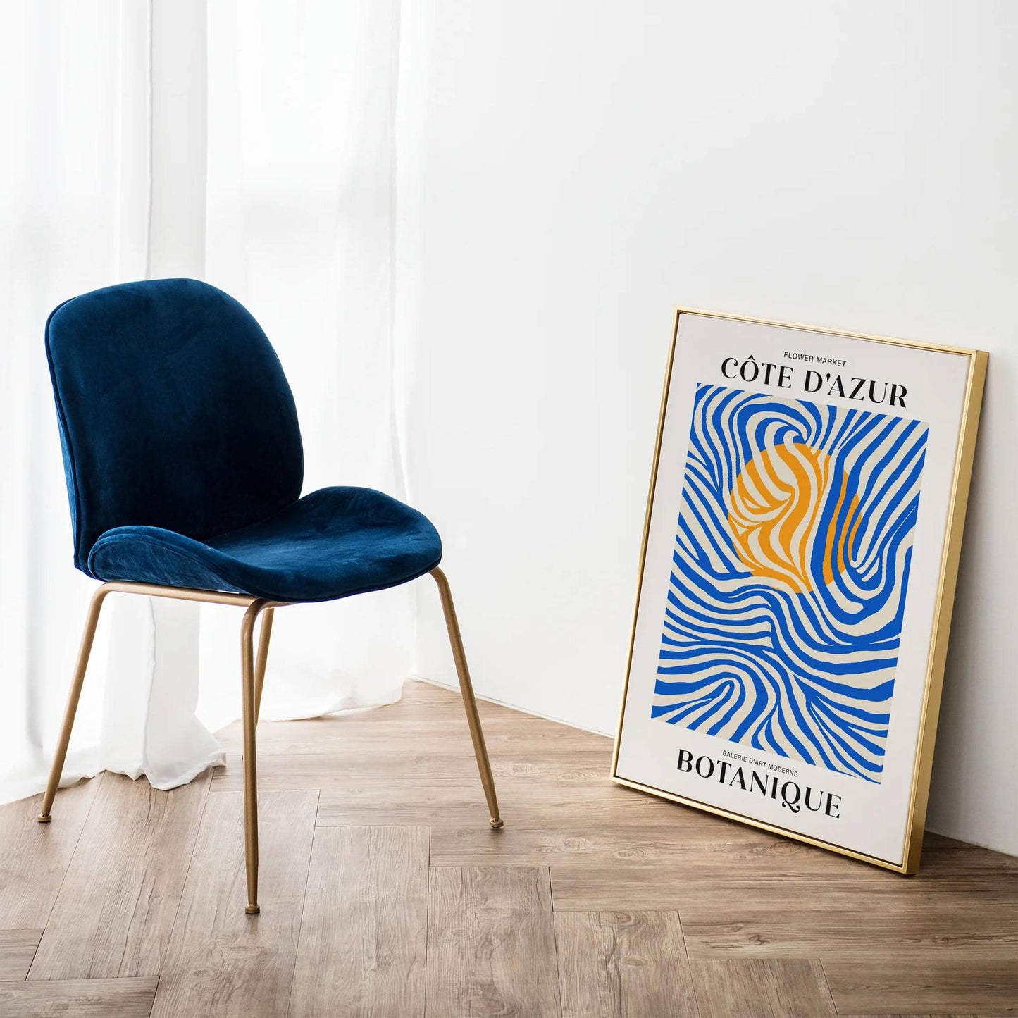 French Sunset Art Print - HypeSheriff