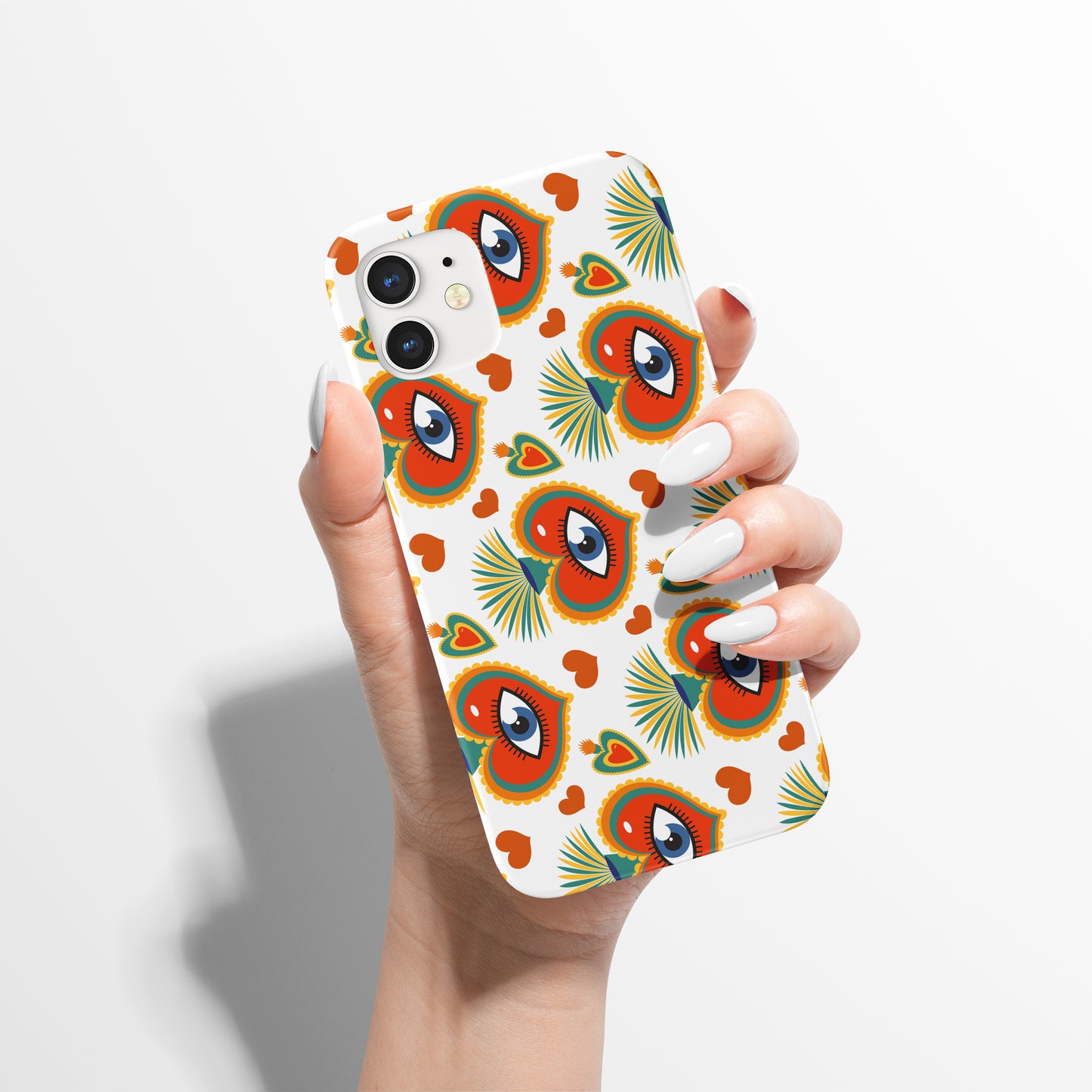 Retro Heart iPhone Case - HypeSheriff