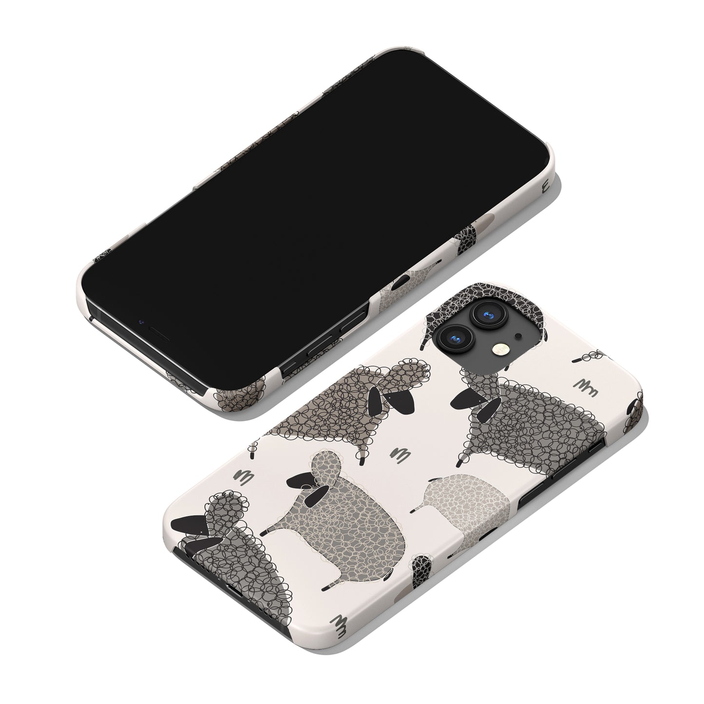Minimalist Sheep iPhone Case - HypeSheriff