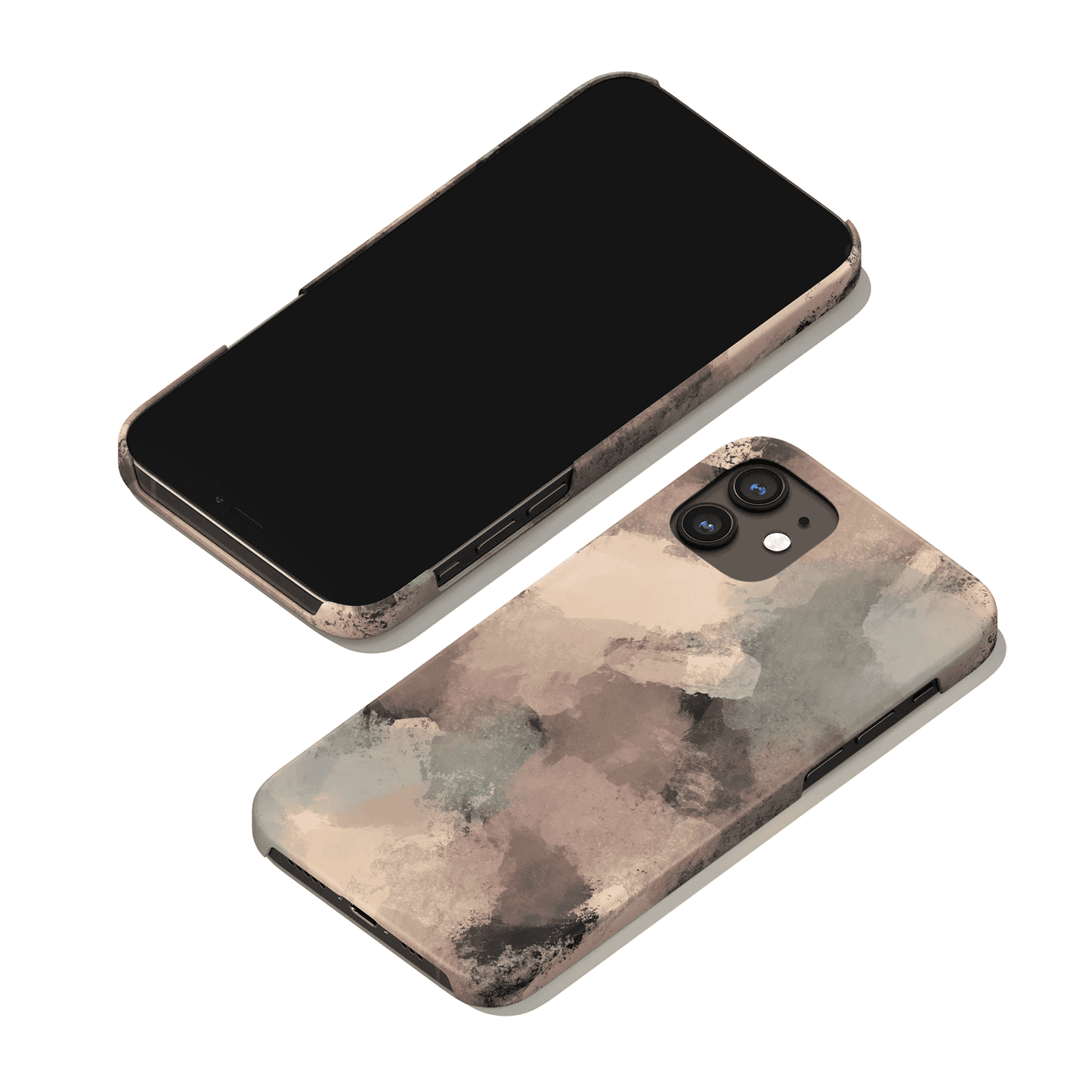 Unique Painted Modern Art iPhone Case - HypeSheriff