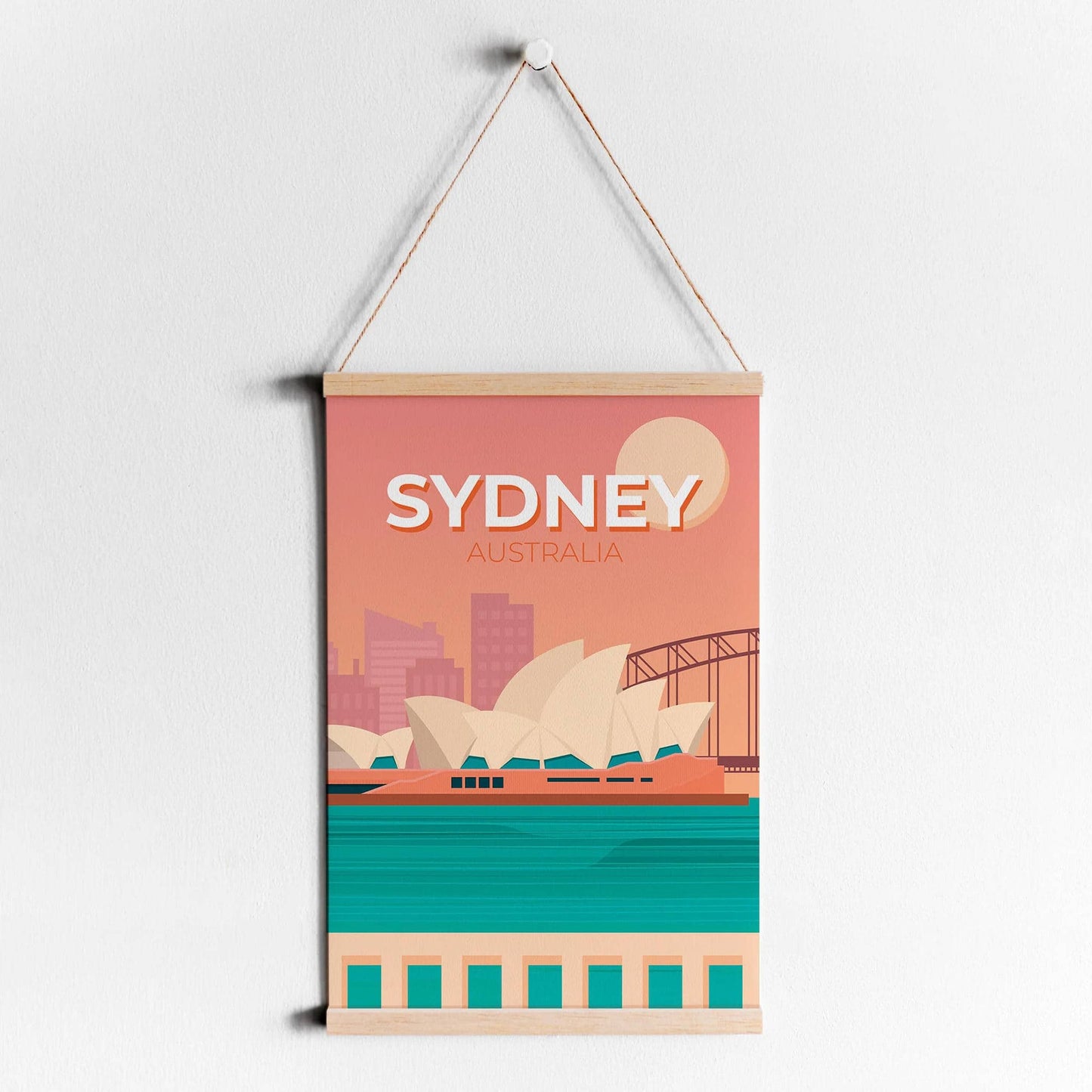 Syndey Travel Artistic Print - HypeSheriff