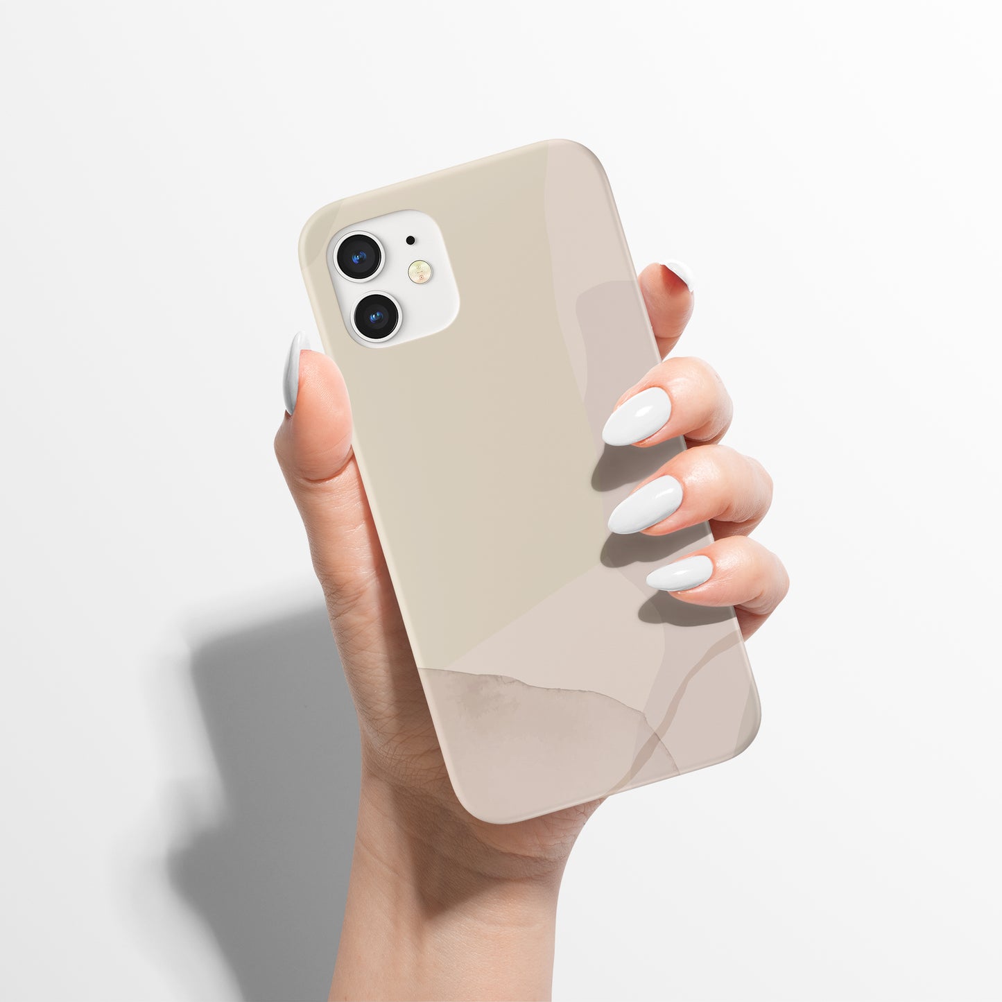Beige Scandi iPhone Case - HypeSheriff