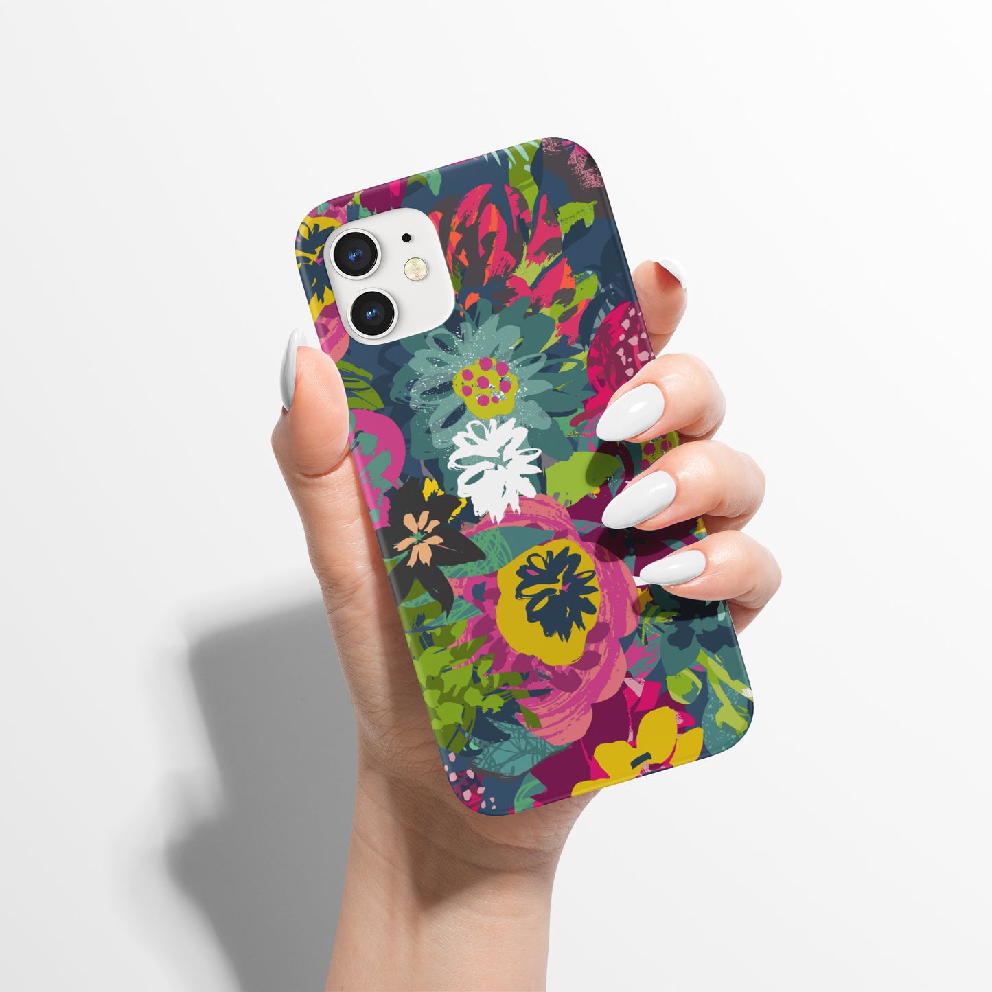 Colorful Floral iPhone Case - HypeSheriff