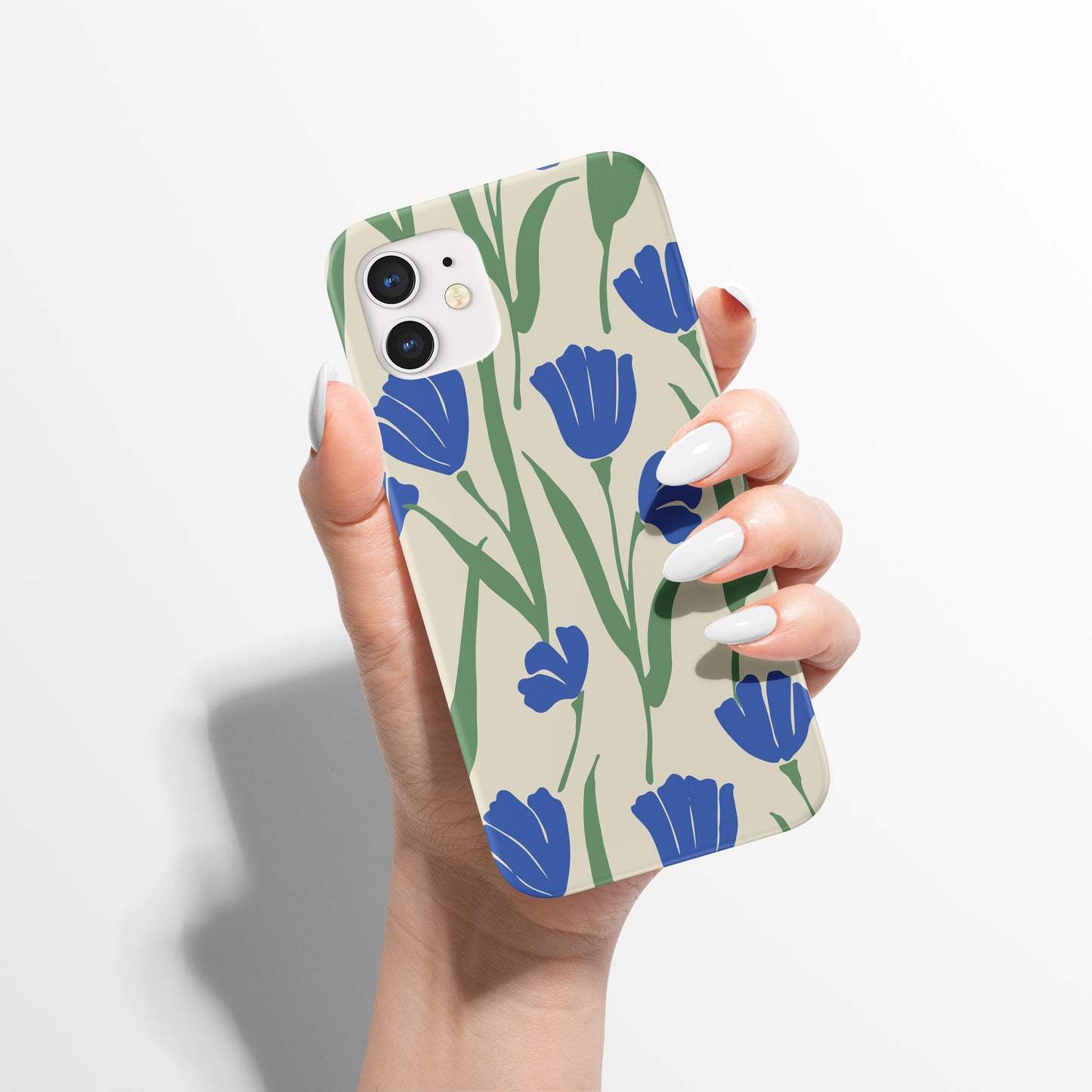 Blue Flowers iPhone Case - HypeSheriff