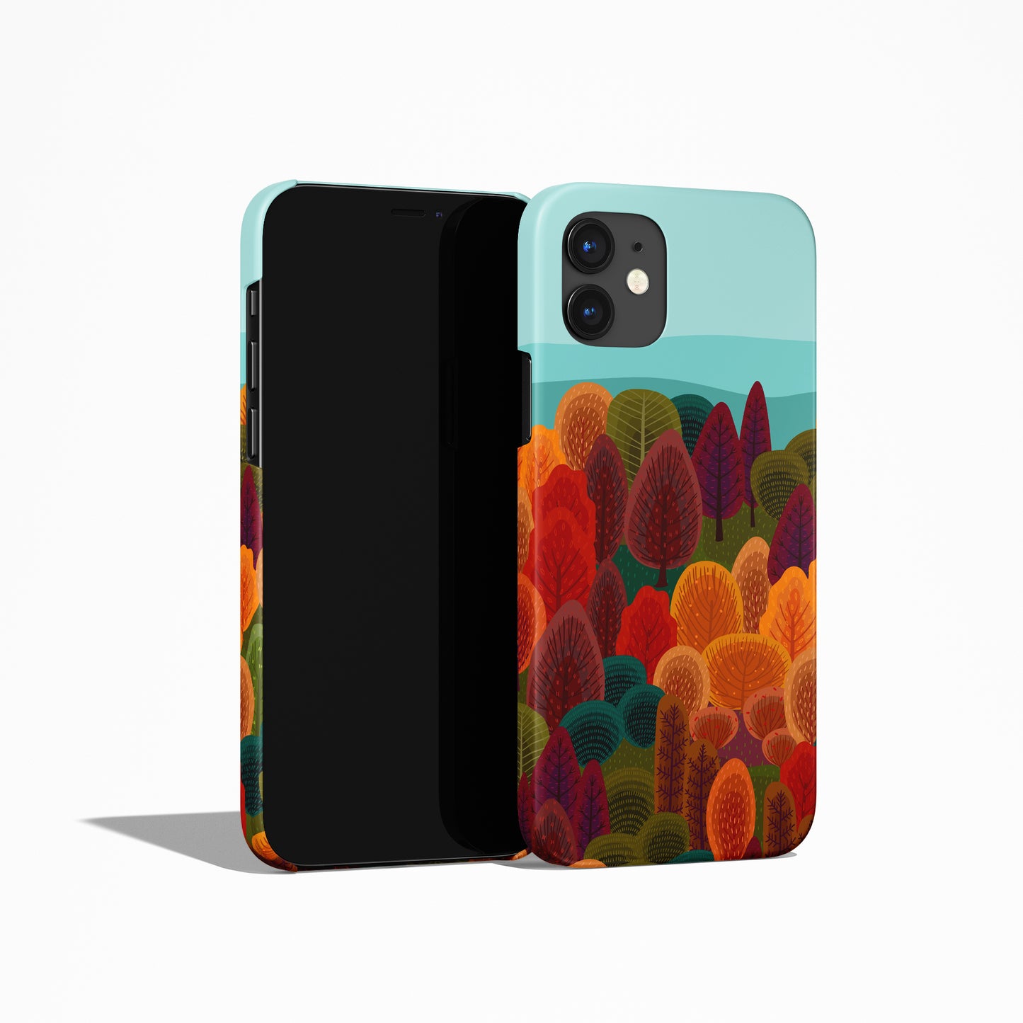 Colorful Magic Forest iPhone Case - HypeSheriff