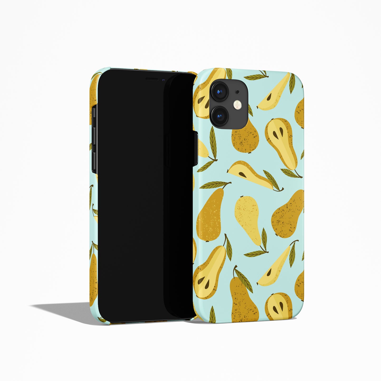 Pears Fruit Veggie Pattern iPhone Case - HypeSheriff