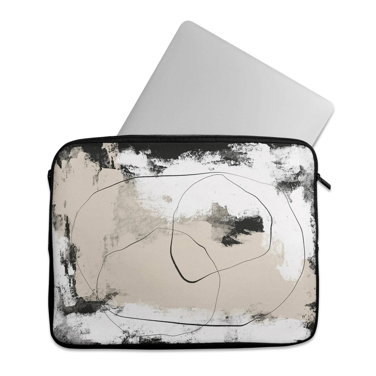 Abstract Modern Bright Paint - Laptop Sleeve - HypeSheriff