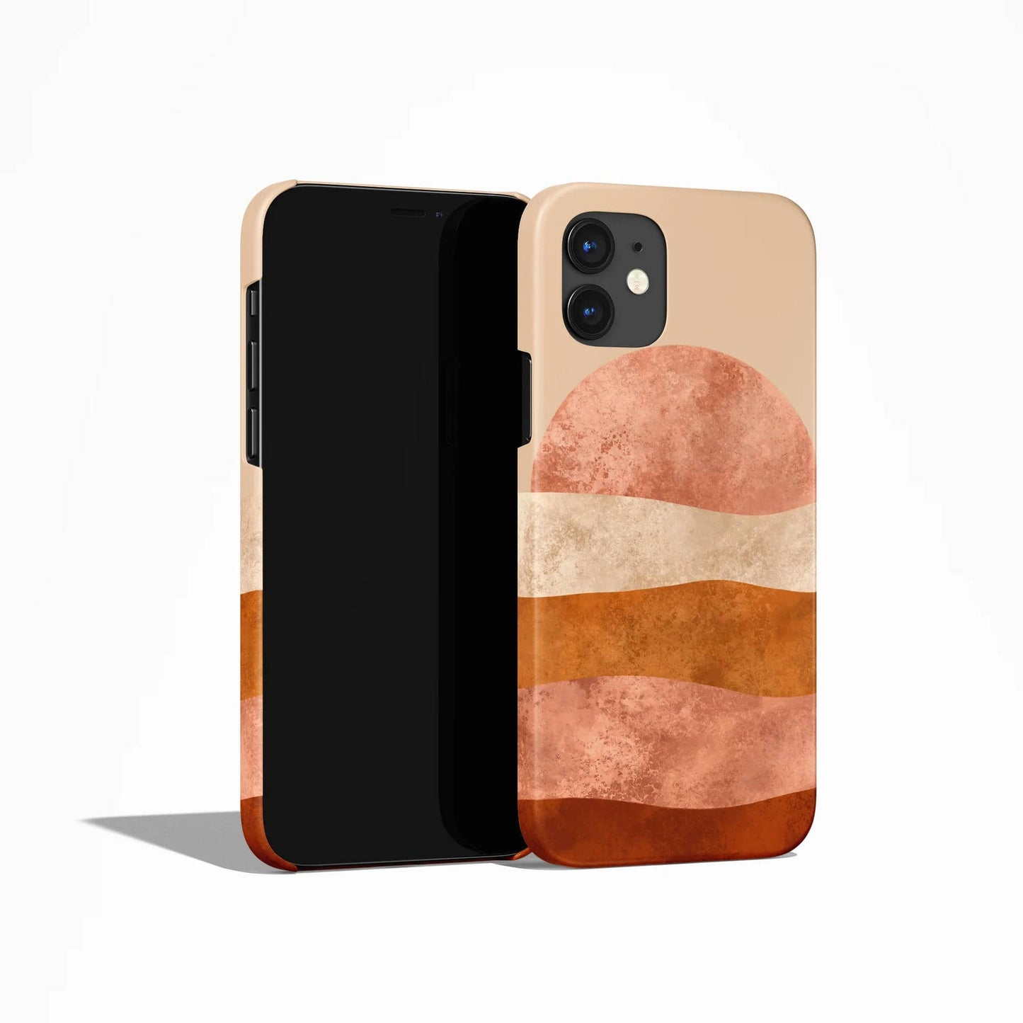 Painted Boho Sun iPhone Case - HypeSheriff