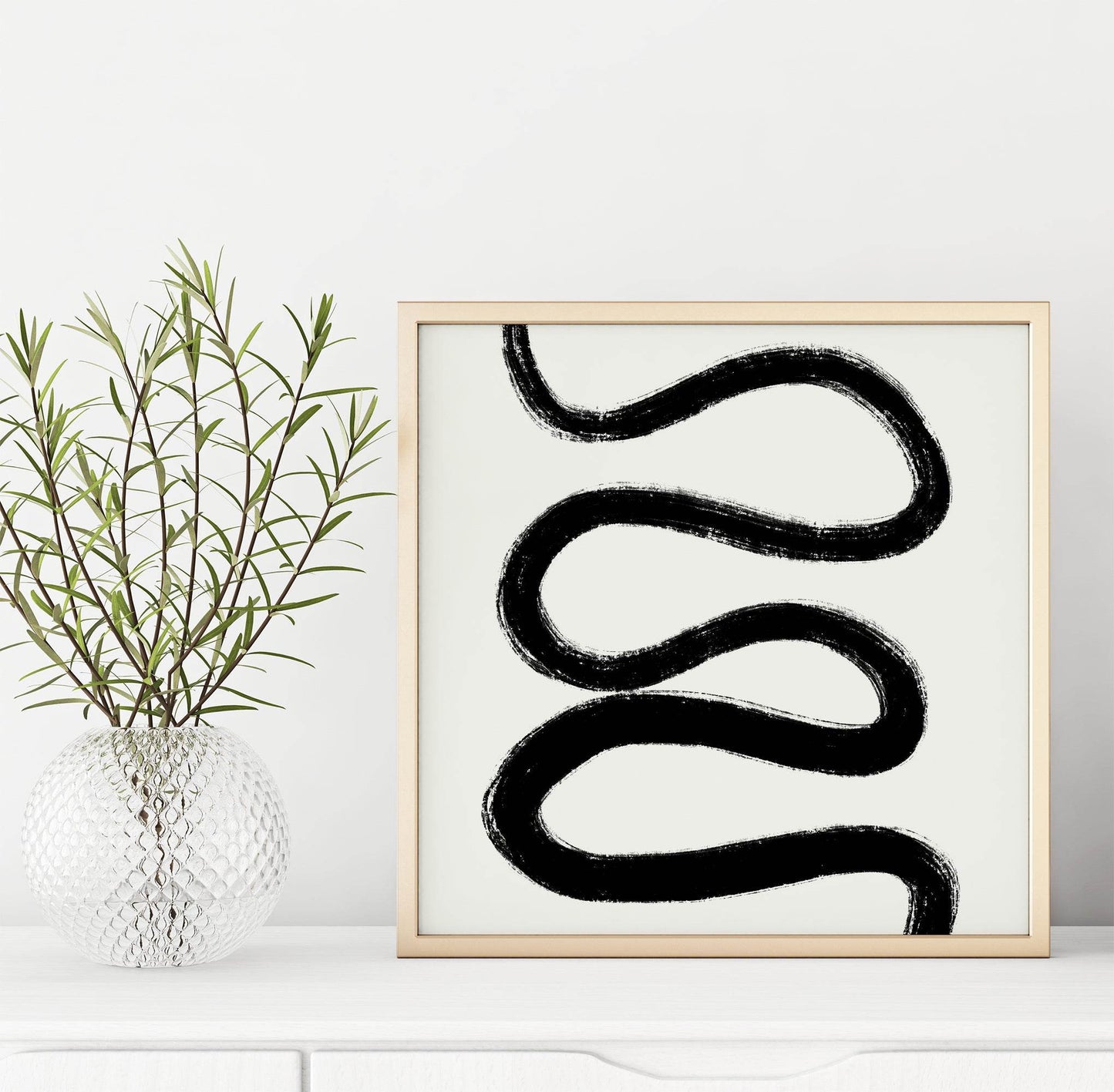 Abstract Square Print - HypeSheriff