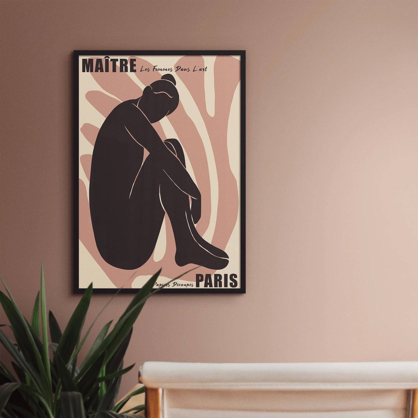 Woman and Leaf No.1 Poster - HypeSheriff