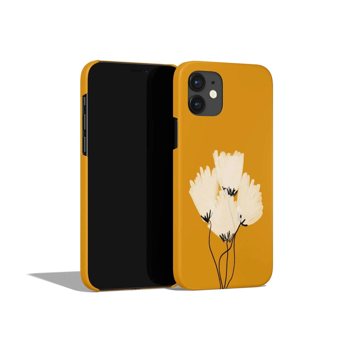 Mustard Flowers iPhone Case - HypeSheriff