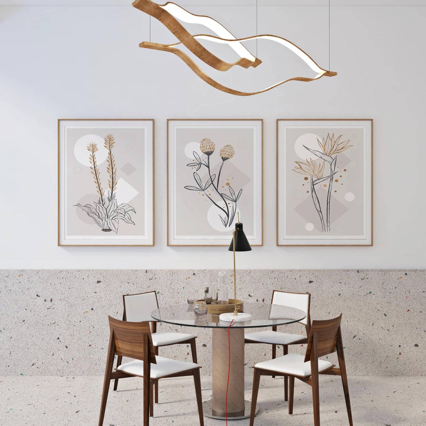 Set of 3 Classic Elegant Prints - HypeSheriff