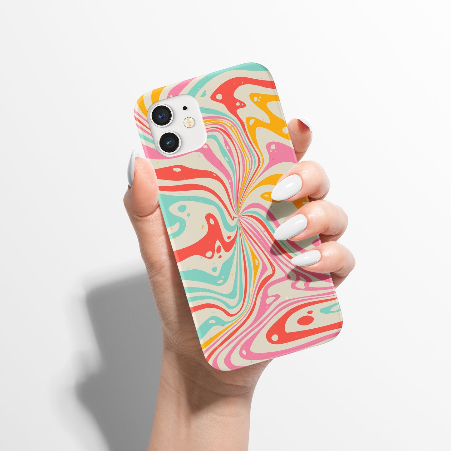 Melted Ice Cream Colorful iPhone Case - HypeSheriff