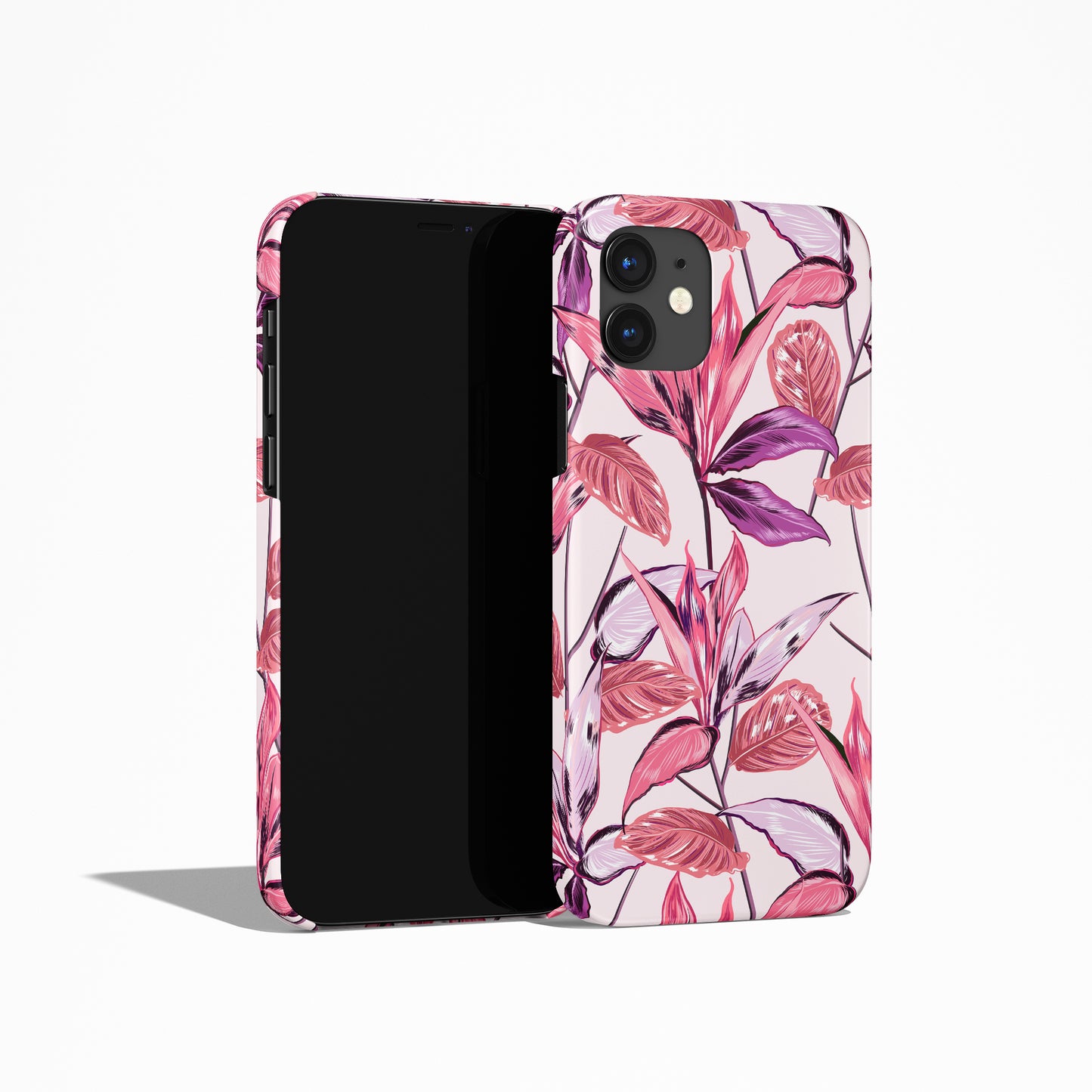 Pink Feminine Blossom Pattern iPhone Case - HypeSheriff