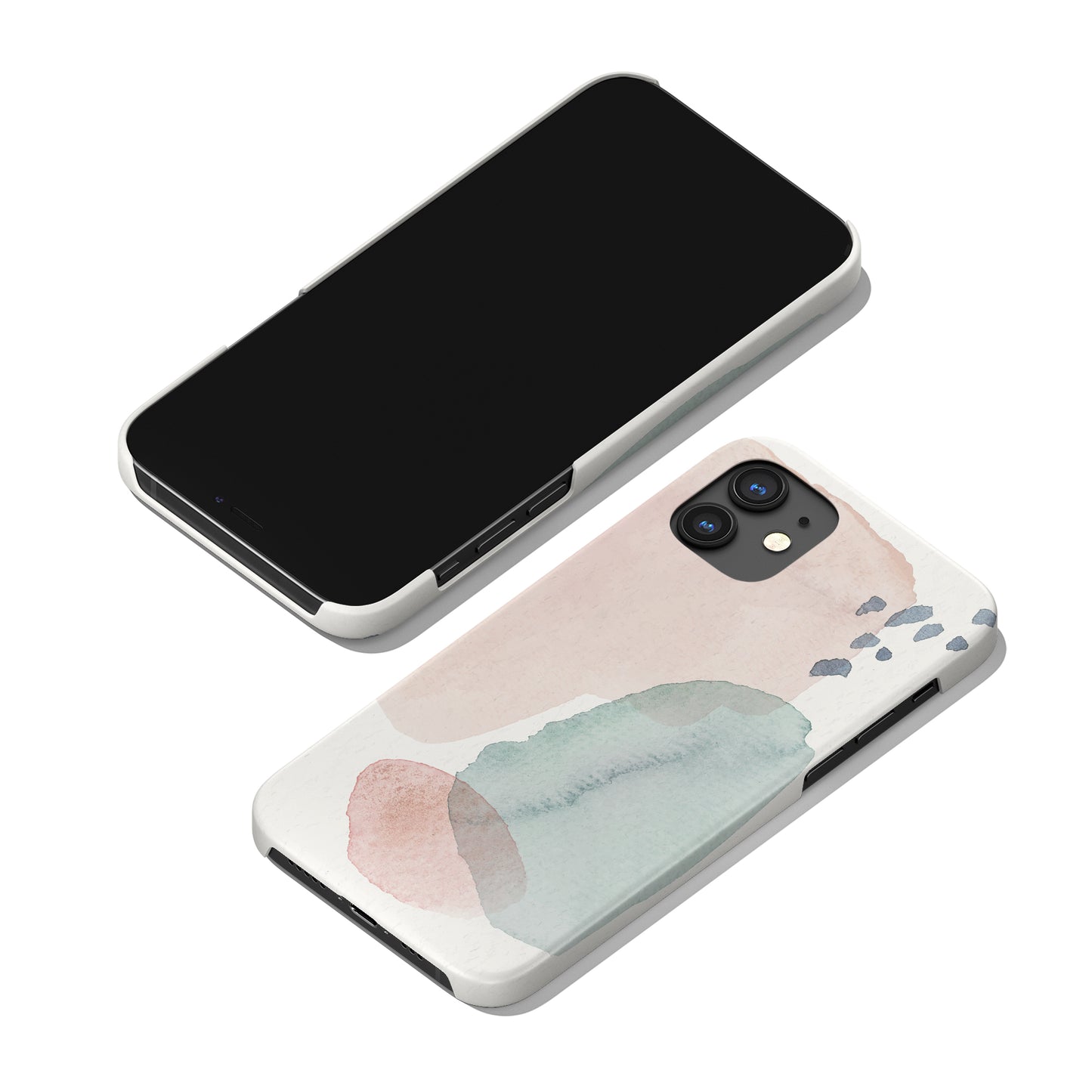Watercolor Abstract Aesthetic iPhone Case - HypeSheriff