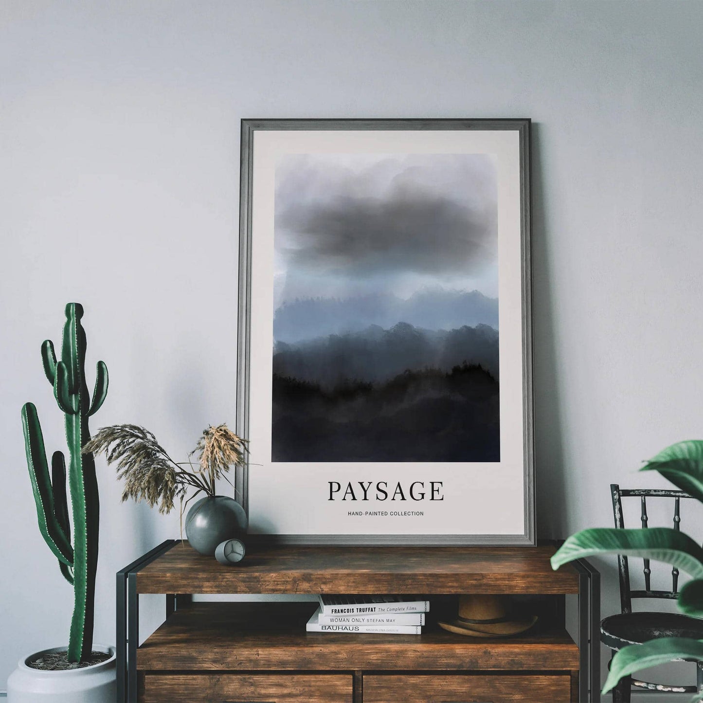 Paysage No2 Hand Painted Collection Poster - HypeSheriff