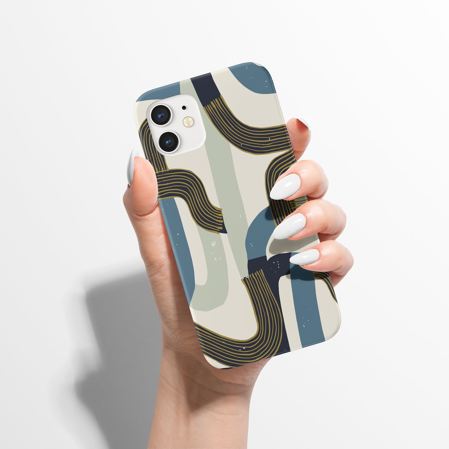 Danish Modern Art iPhone Case - HypeSheriff