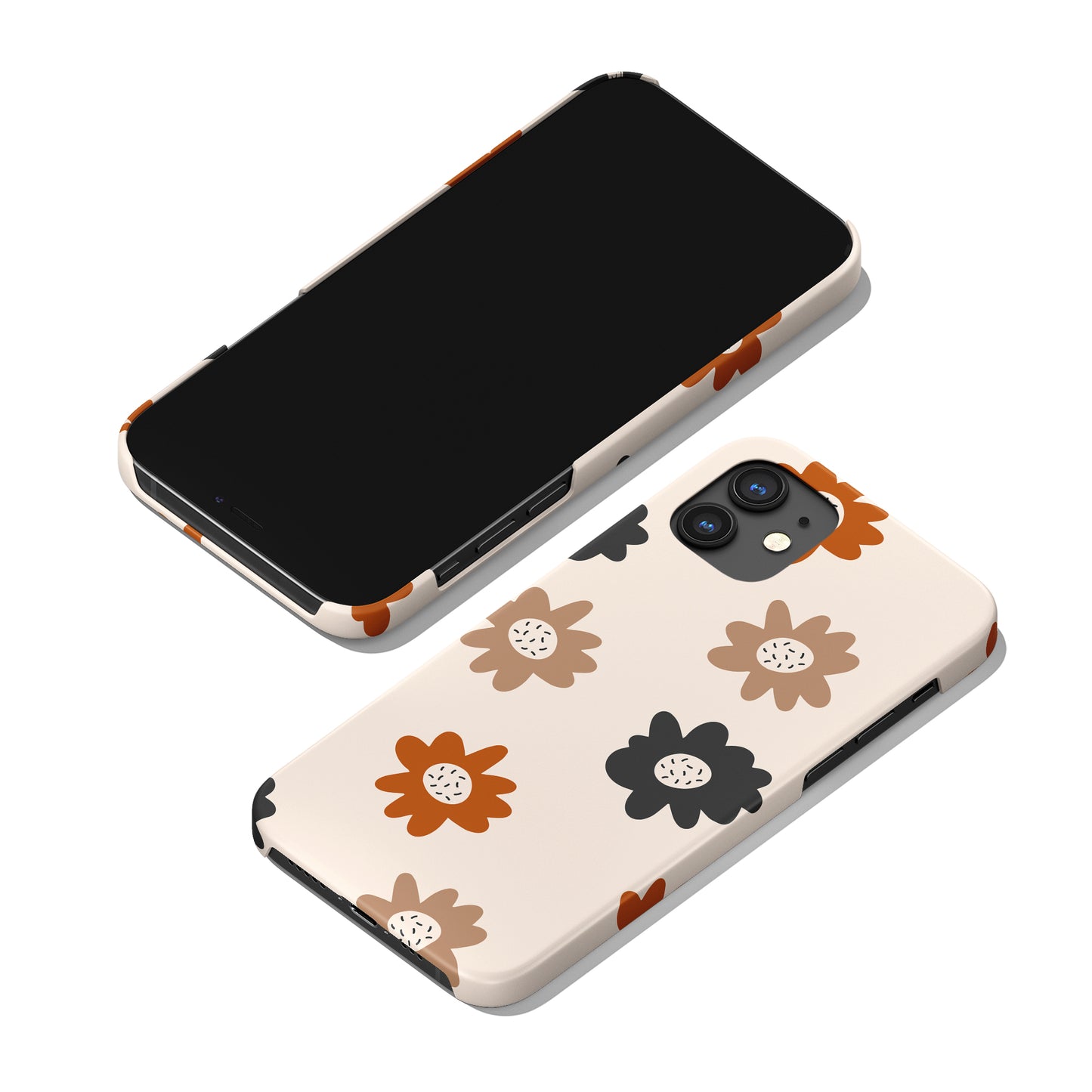 Boho Chic Floral Flowers iPhone Case - HypeSheriff