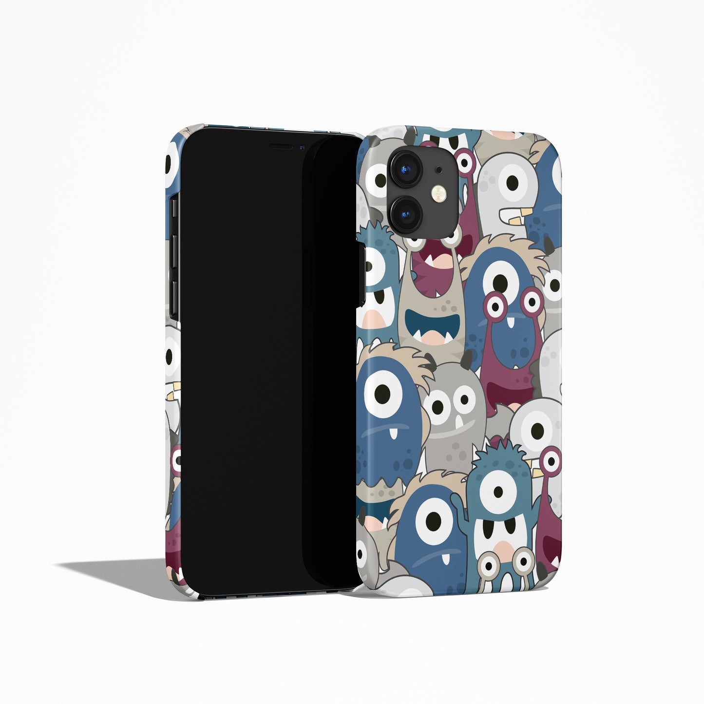 Cartoon Monsters For Kids iPhone Case - HypeSheriff