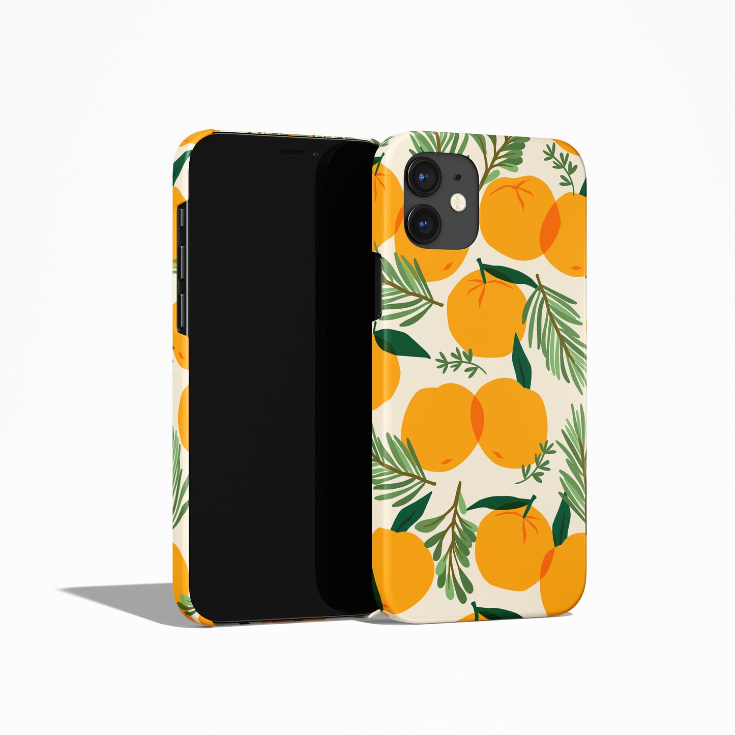 Oranges Veggie Vegetarian iPhone Case - HypeSheriff