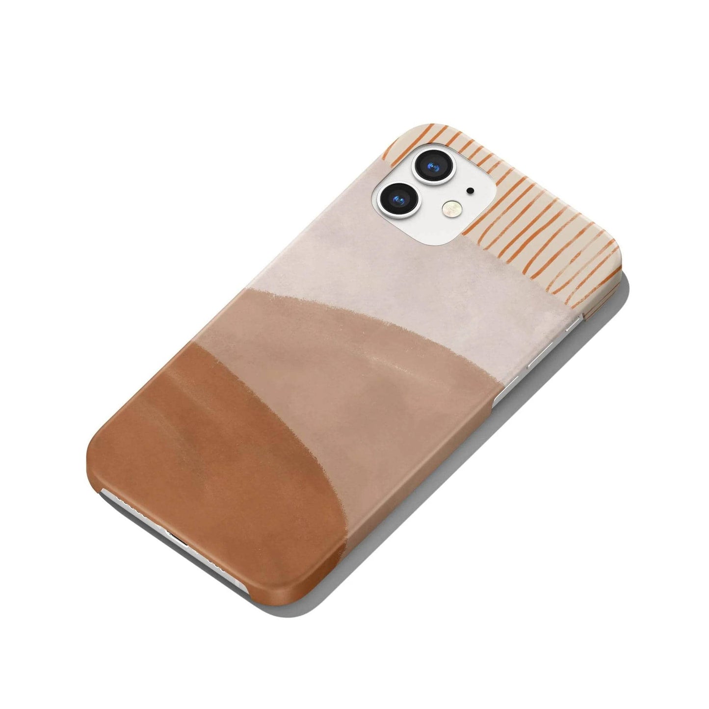 Boho Abstract Desert Scenery iPhone Case - HypeSheriff