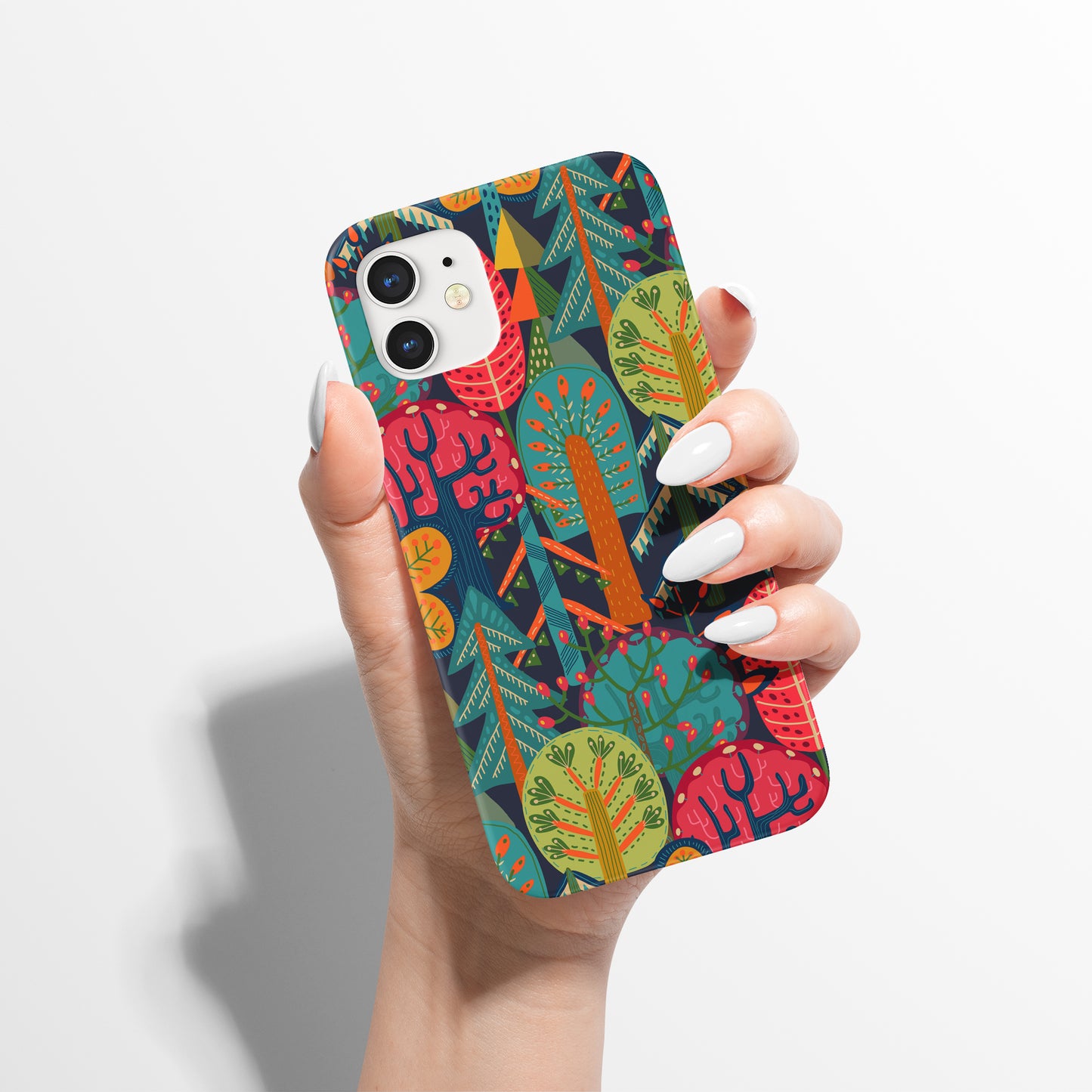 Colorful Magic Forest iPhone Case - HypeSheriff