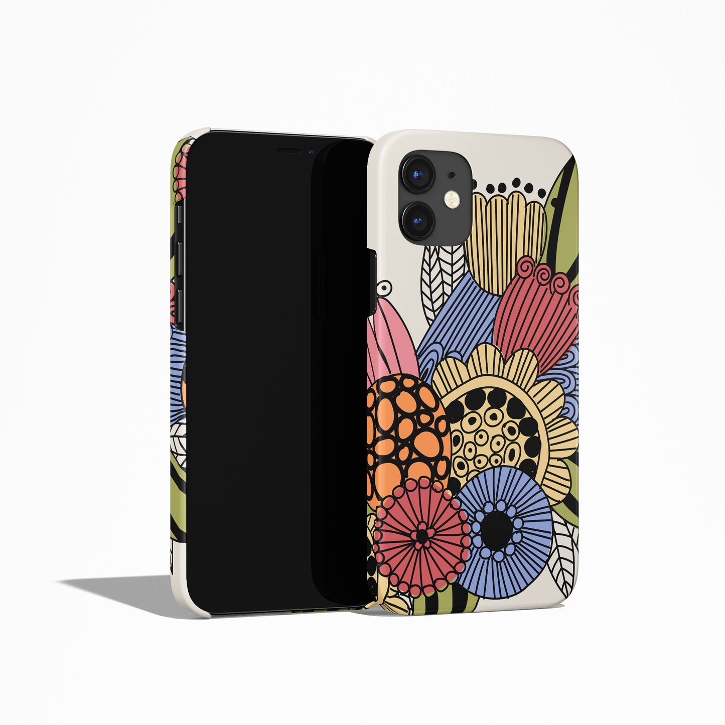 Rustic Vintage Floral iPhone Case - HypeSheriff