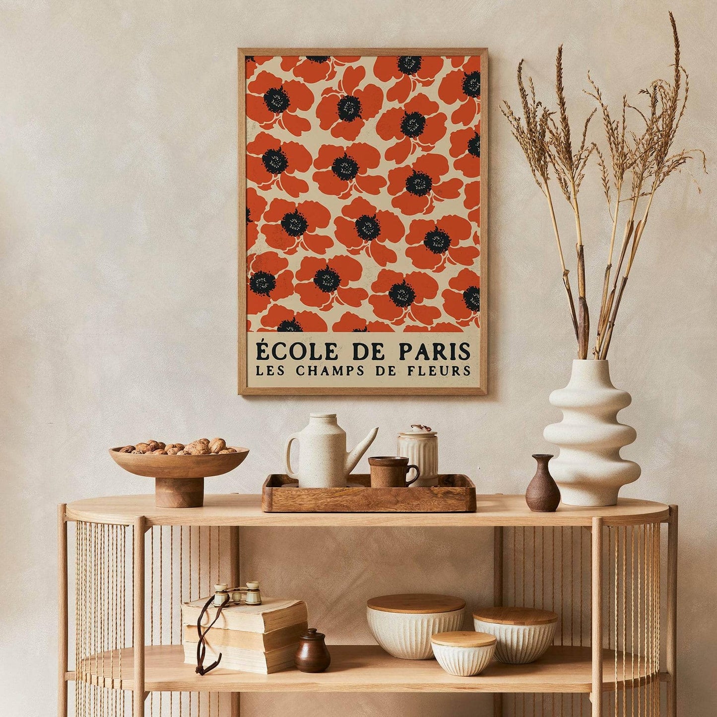 Le Champ de Fleurs Poster - HypeSheriff